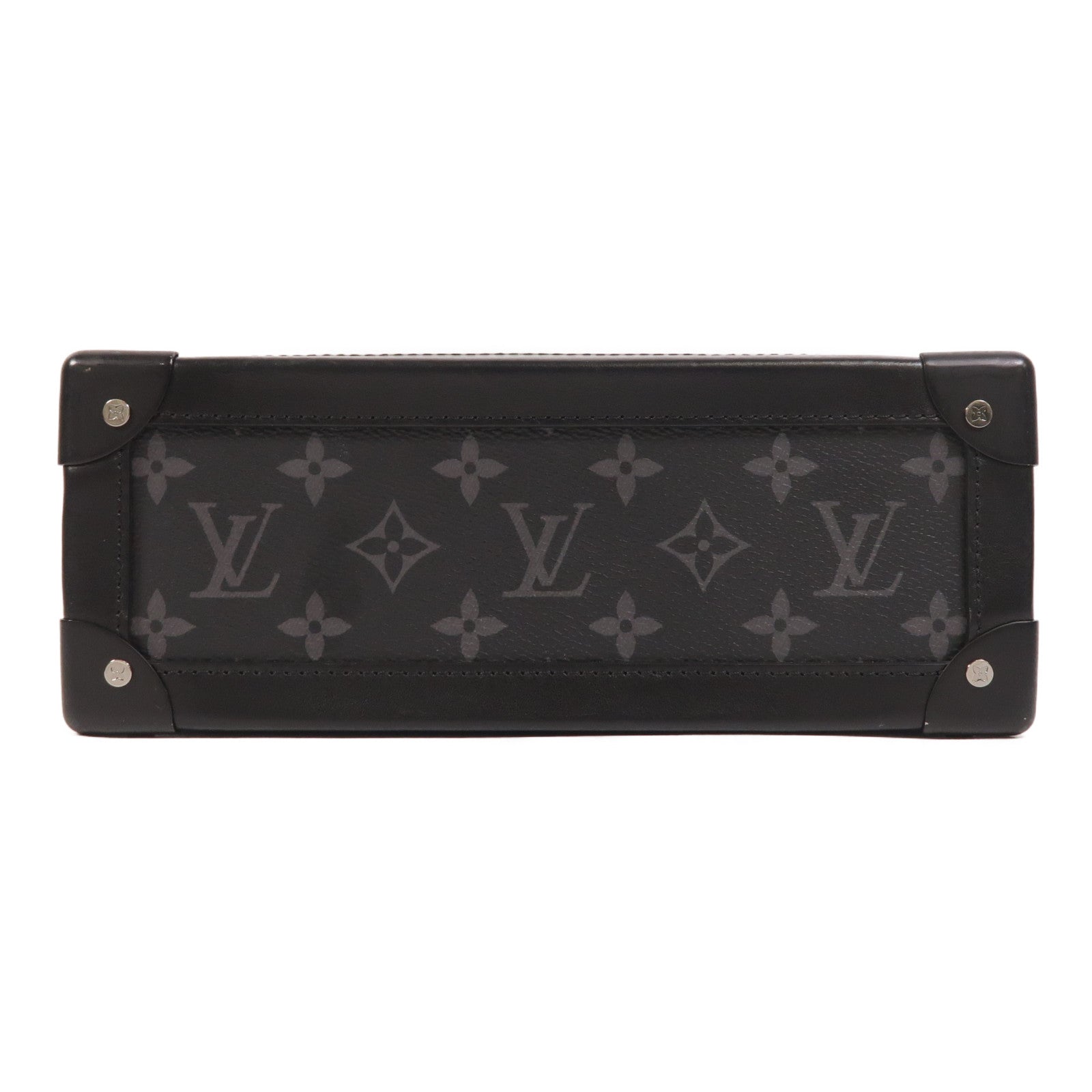 LOUIS VUITTON Monogram Eclipse Soft Trunk肩背袋
