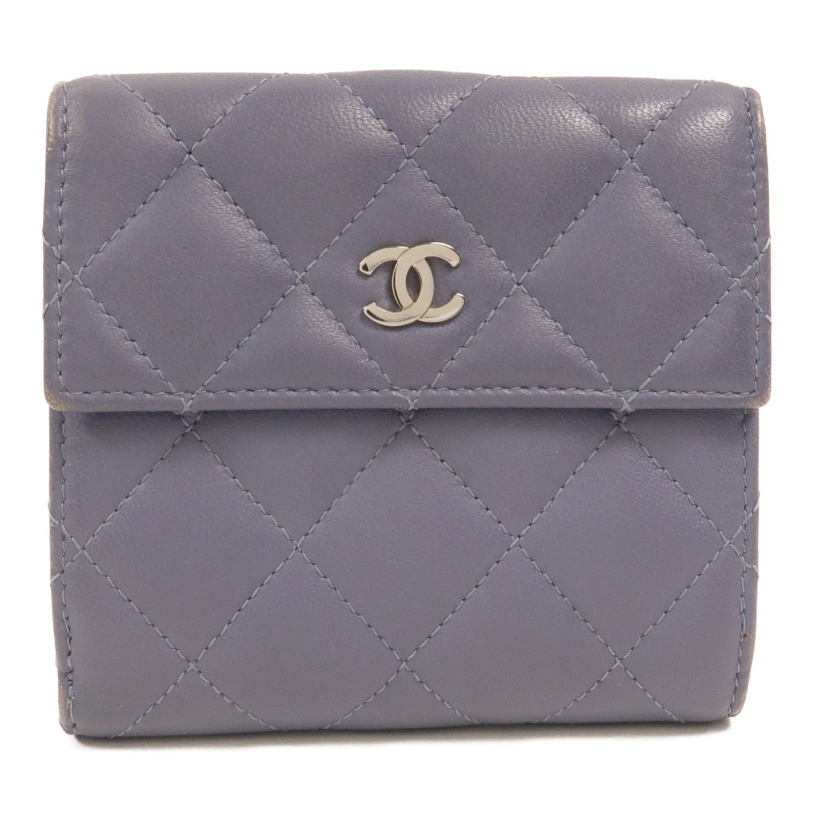 CHANEL 羊皮皮革Classic Small Flap Wallet錢包