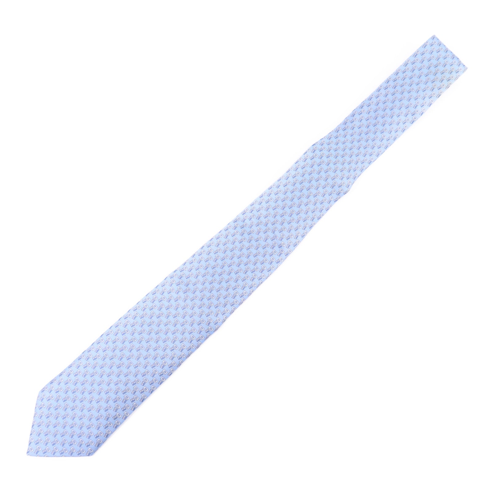 HERMES 【激減優惠】絲質Necktie領帶