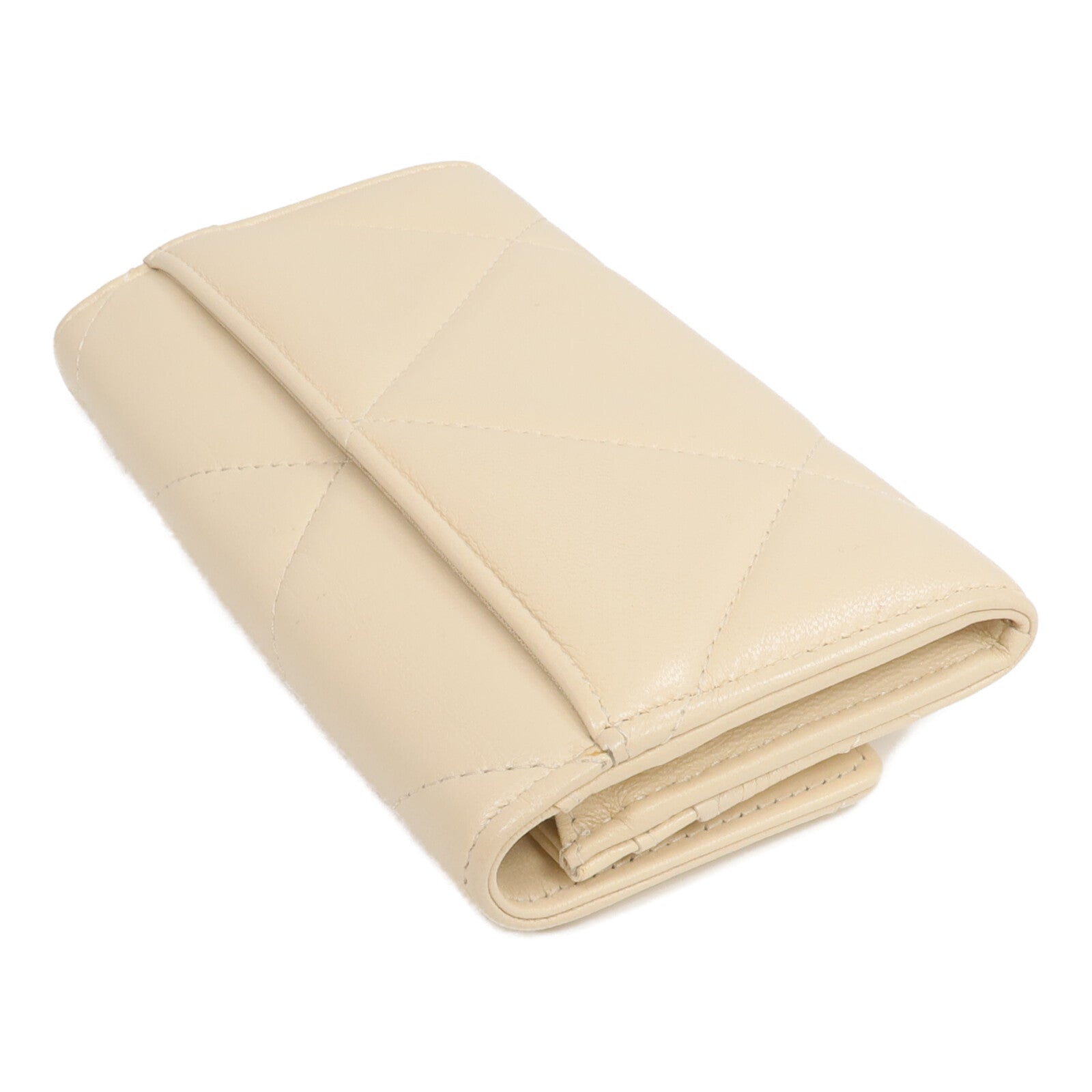 CHANEL 羊皮皮革C19 Long Wallet長錢包