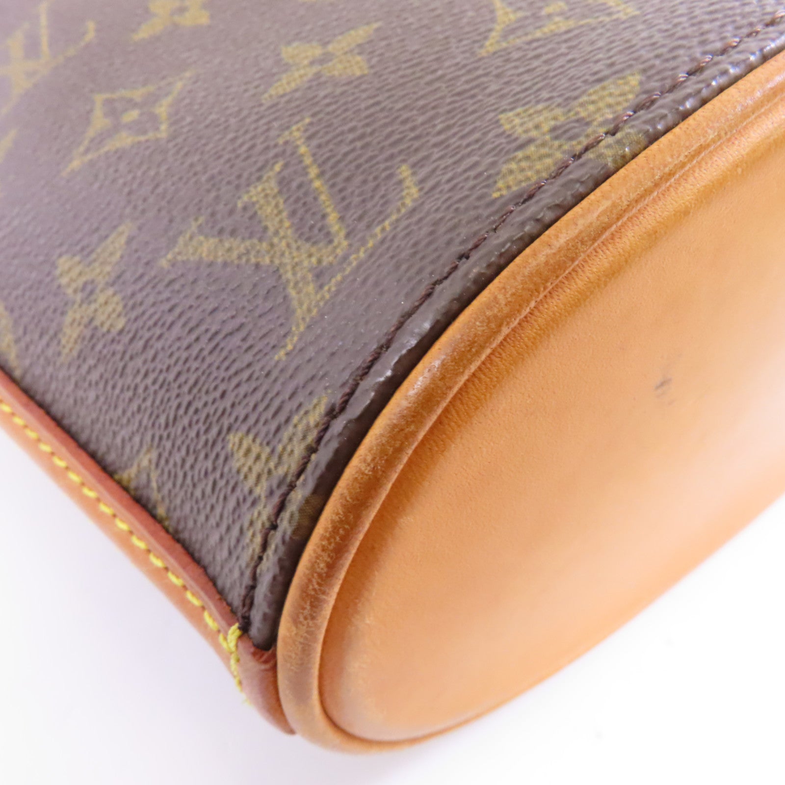LOUIS VUITTON Monogram Drouot金扣肩背袋棕色