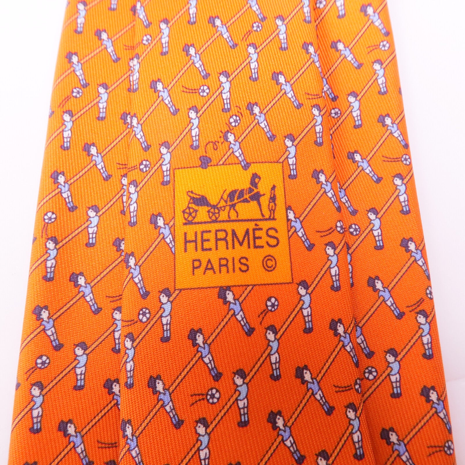 HERMES 絲質Tie領帶