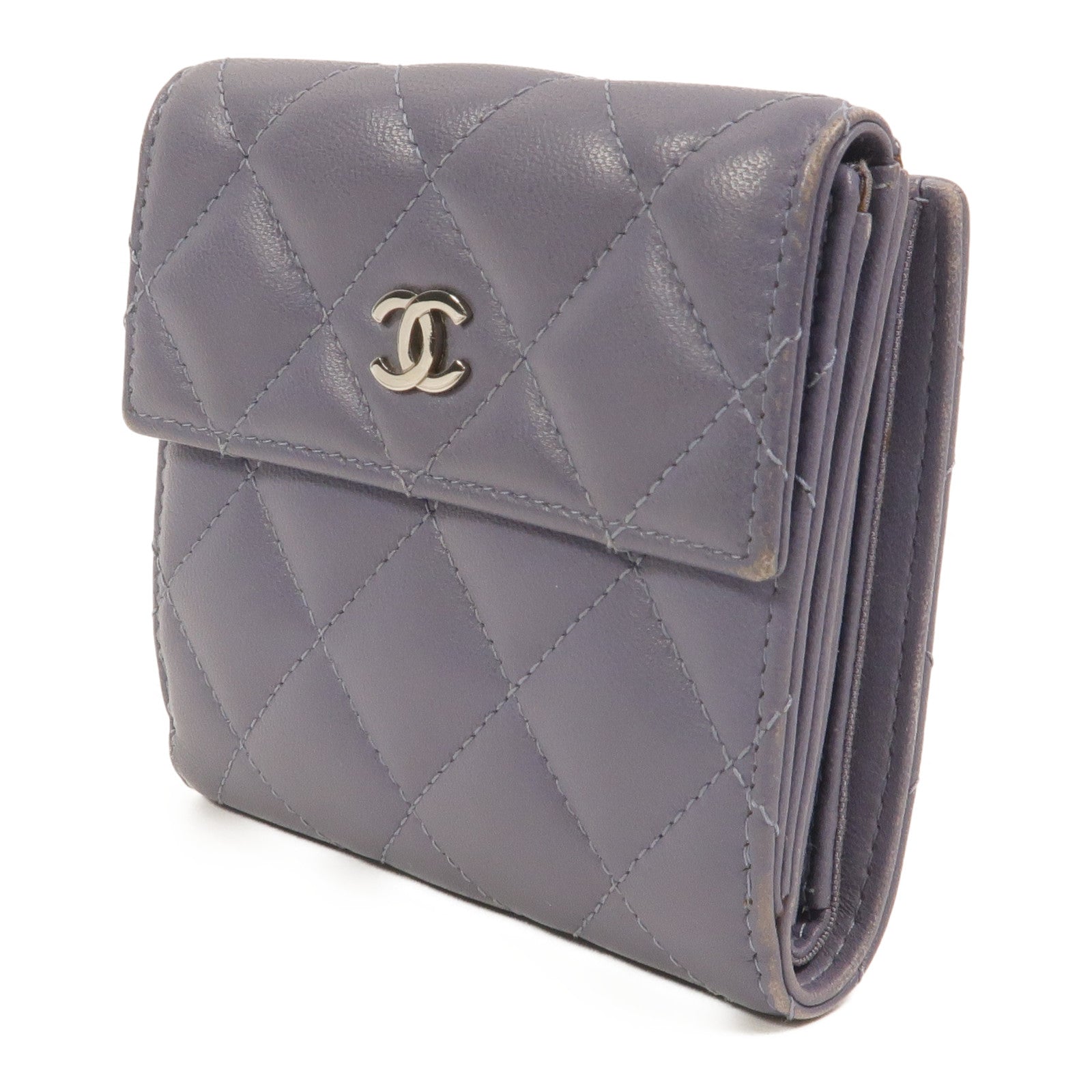 CHANEL 羊皮皮革Classic Small Flap Wallet錢包