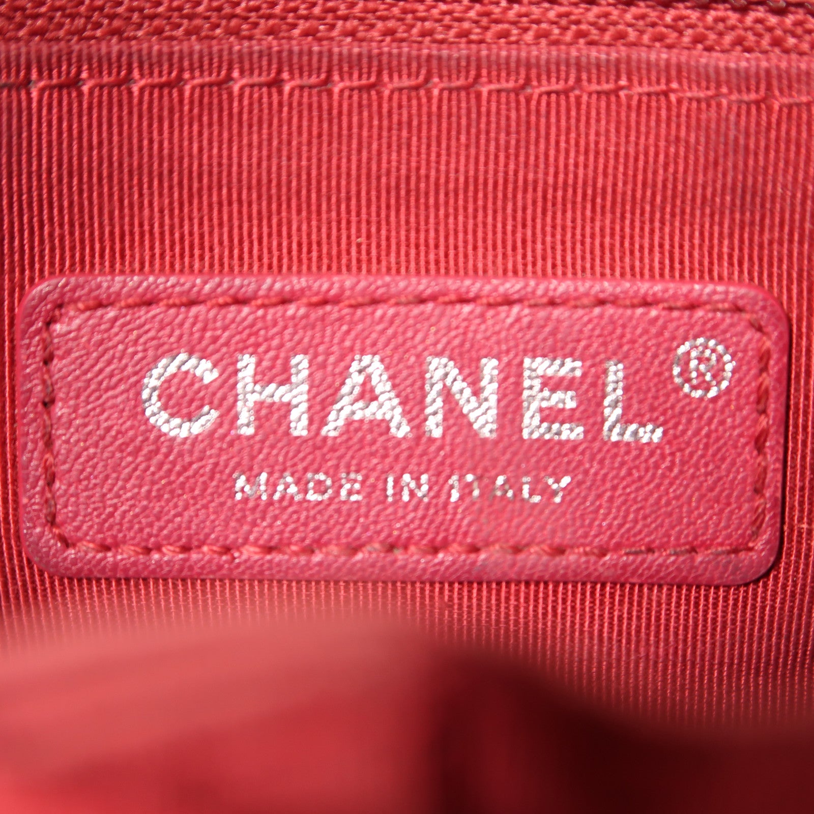 CHANEL 牛皮皮革Gabrielle Large鏈帶肩背袋