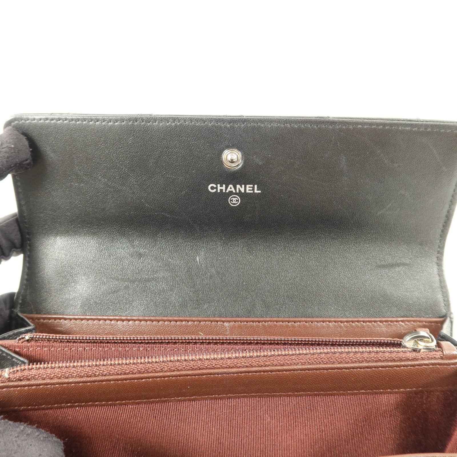 CHANEL 羊皮皮革Bifold Wallet長錢包