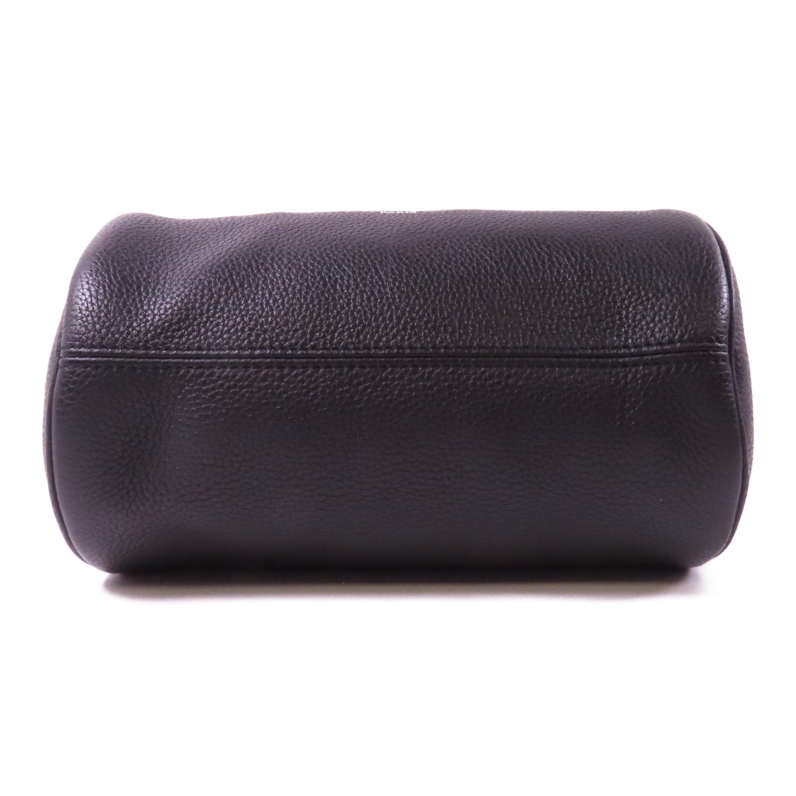 Dior 牛皮皮革Dior atelier 3銀扣肩背袋黑色