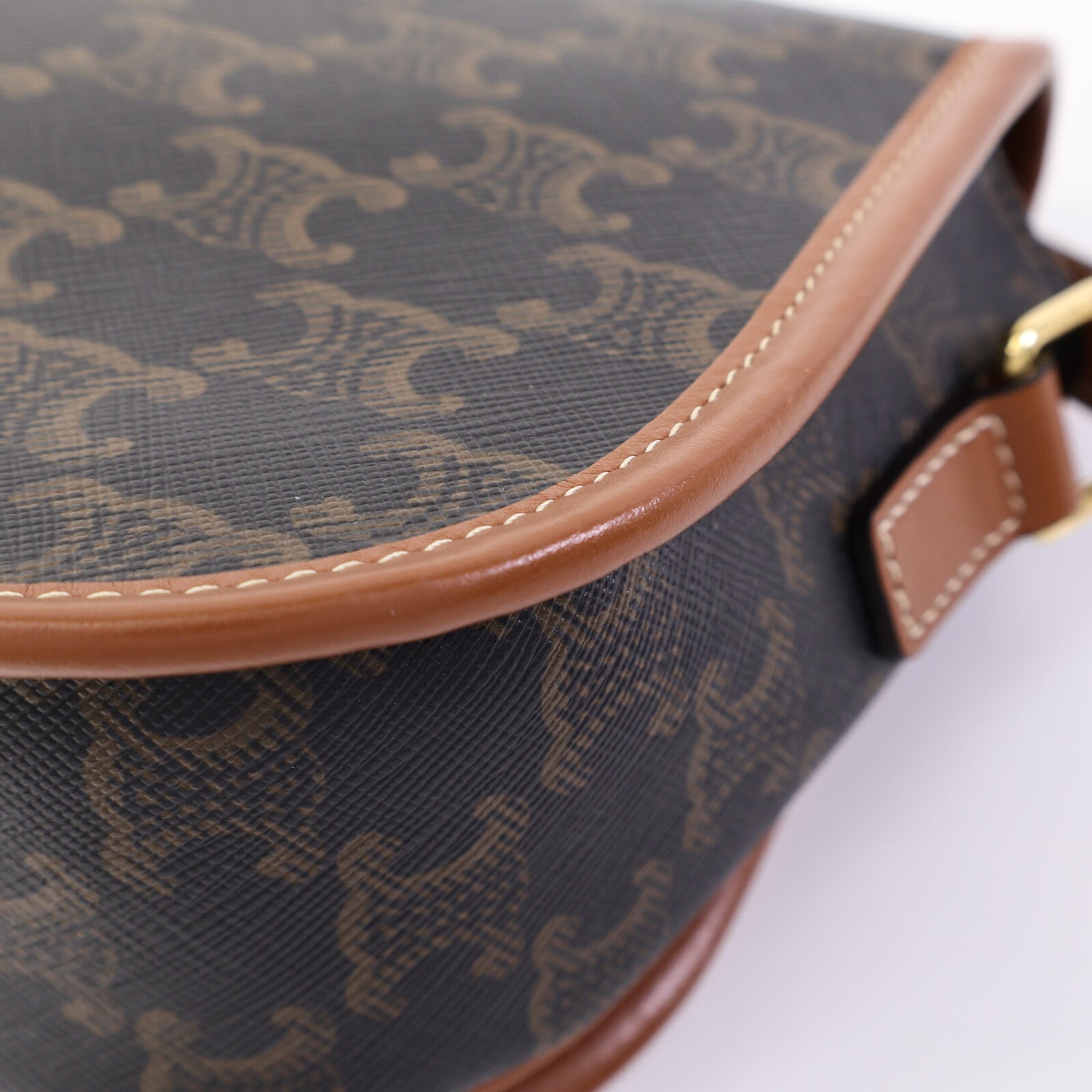 CELINE 塗層帆布Folco肩背袋