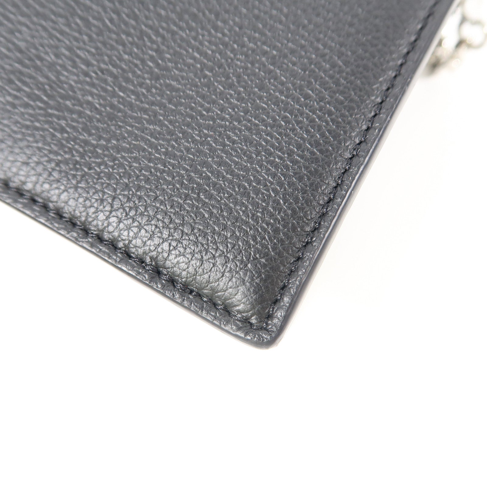LOUIS VUITTON 牛皮皮革Mylockme銀扣鏈帶肩背袋黑色