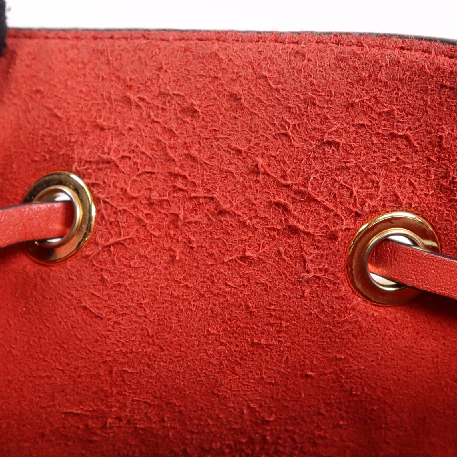 LOUIS VUITTON 【激減優惠】Monogram Neo Noe Bucket Bag金扣肩背袋Coquelicot