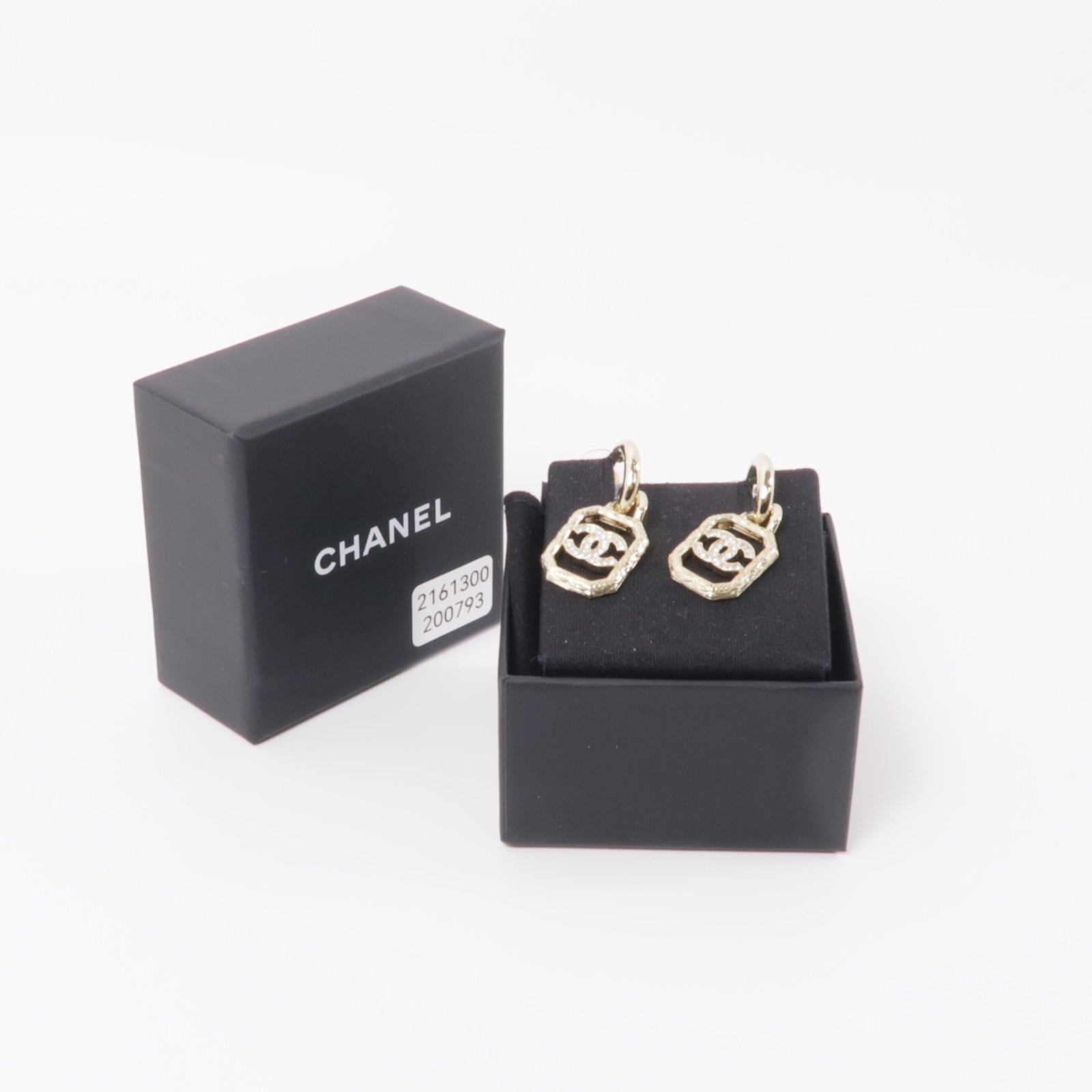CHANEL 金屬Earrings耳環金色