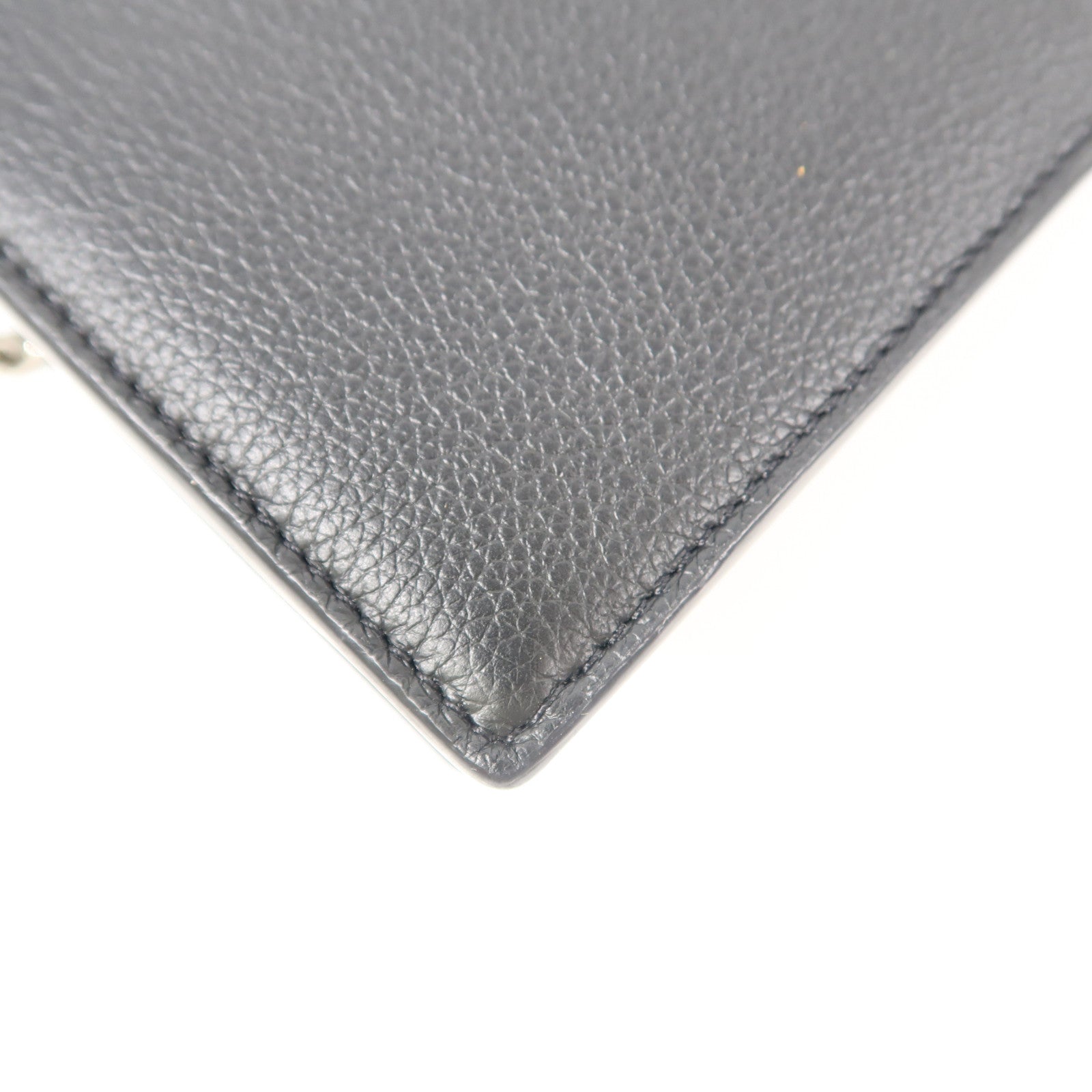 LOUIS VUITTON 牛皮皮革Mylockme銀扣鏈帶肩背袋黑色