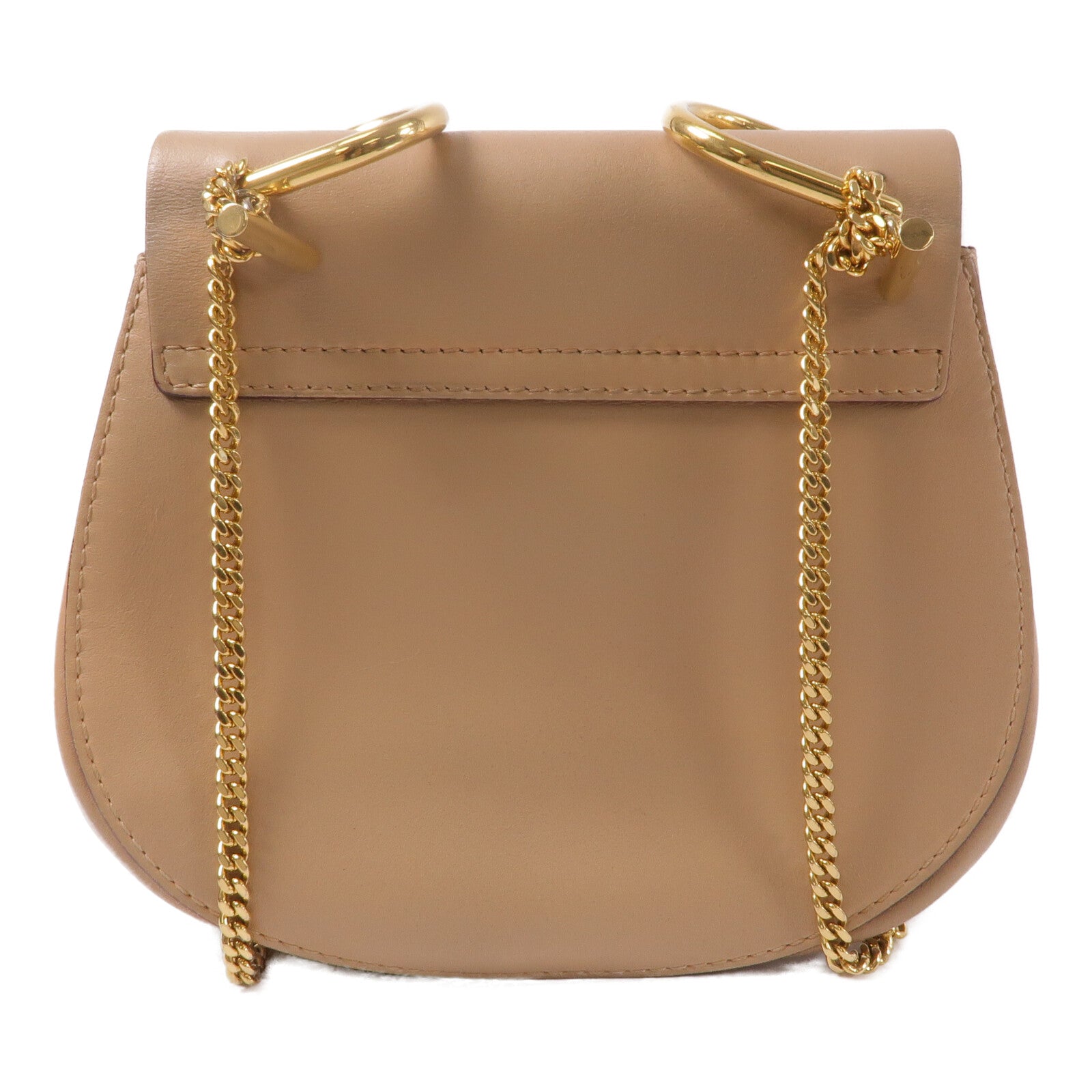 Chloe 牛皮皮革Chain Shoulder鏈帶肩背袋