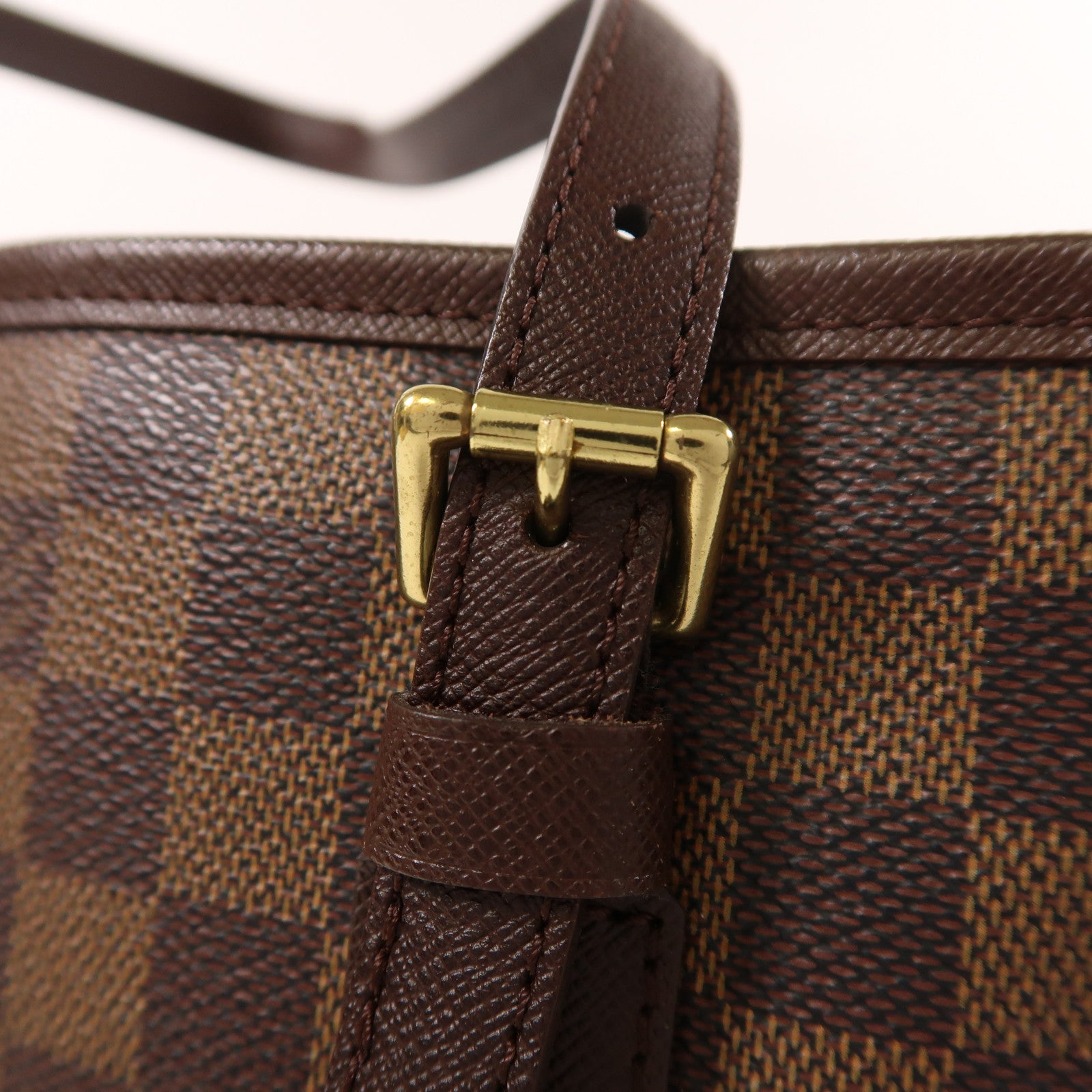 LOUIS VUITTON Damier Marais Bucket金扣肩背袋