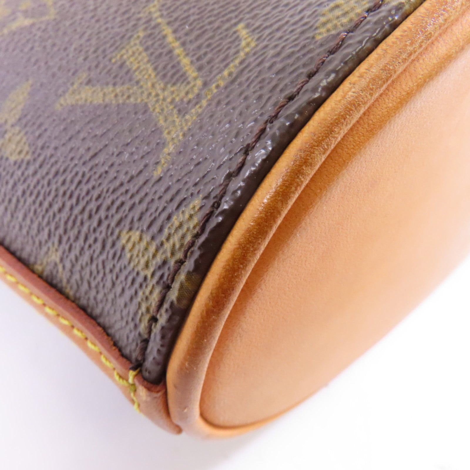 LOUIS VUITTON Monogram Drouot金扣肩背袋棕色