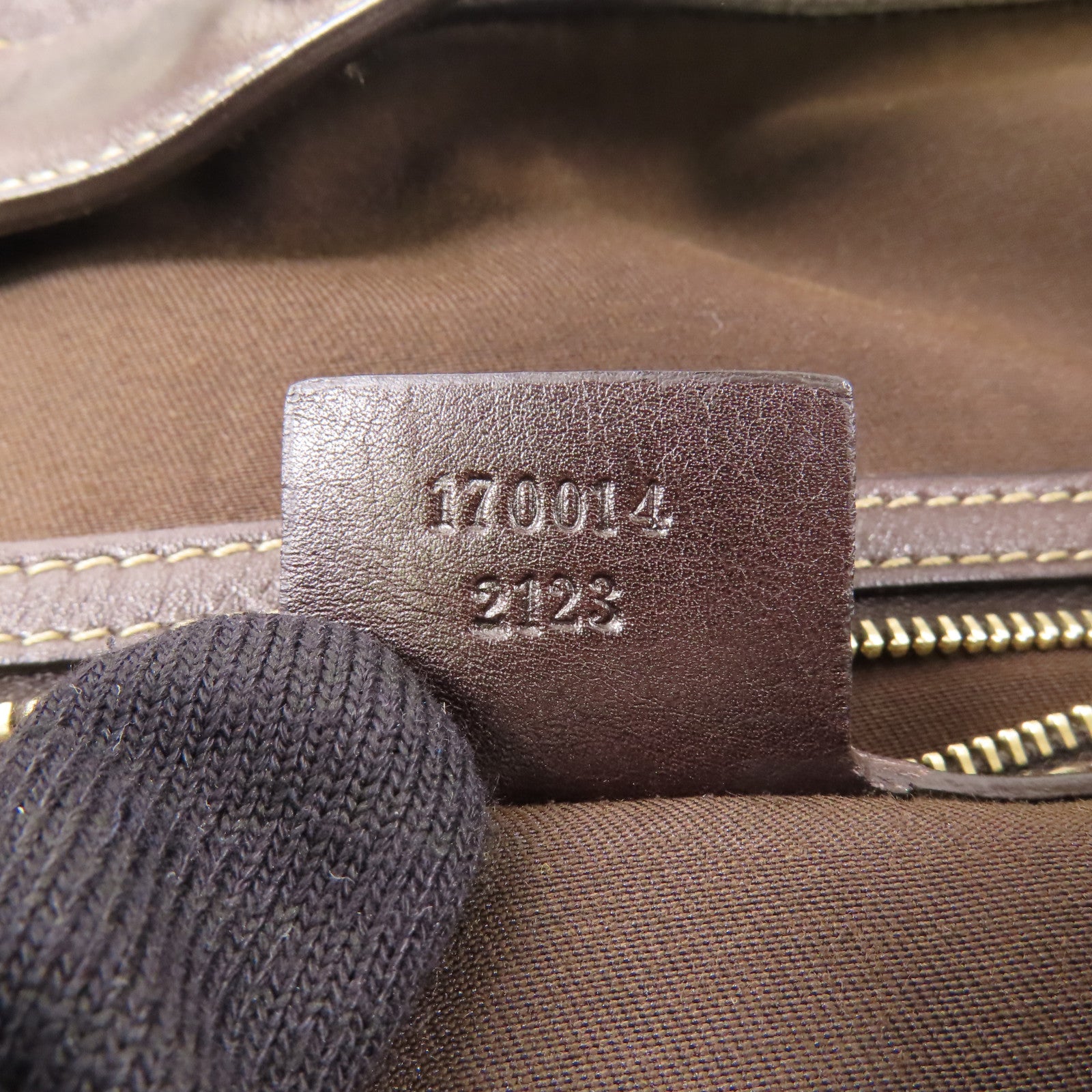 GUCCI 帆布Shoulder Bag金扣肩背袋