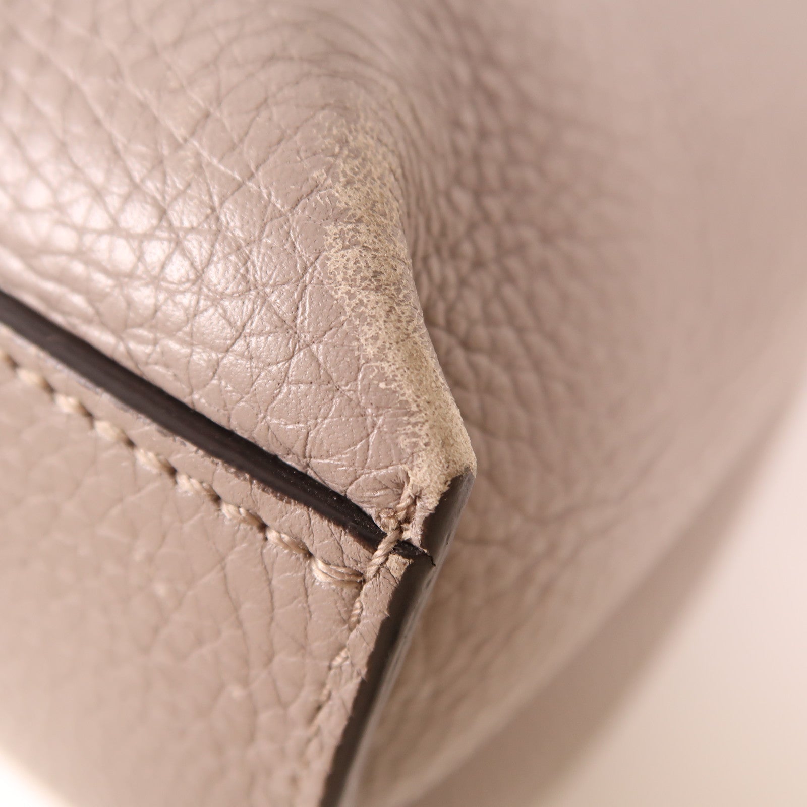 GUCCI【激減優惠】 牛皮皮革2 Way Shoulder銀扣手挽肩背兩用袋