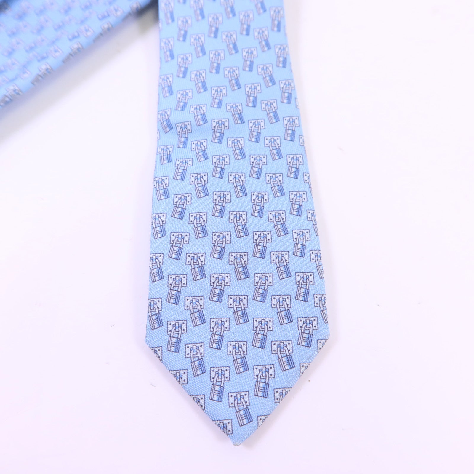HERMES 【激減優惠】絲質Necktie領帶
