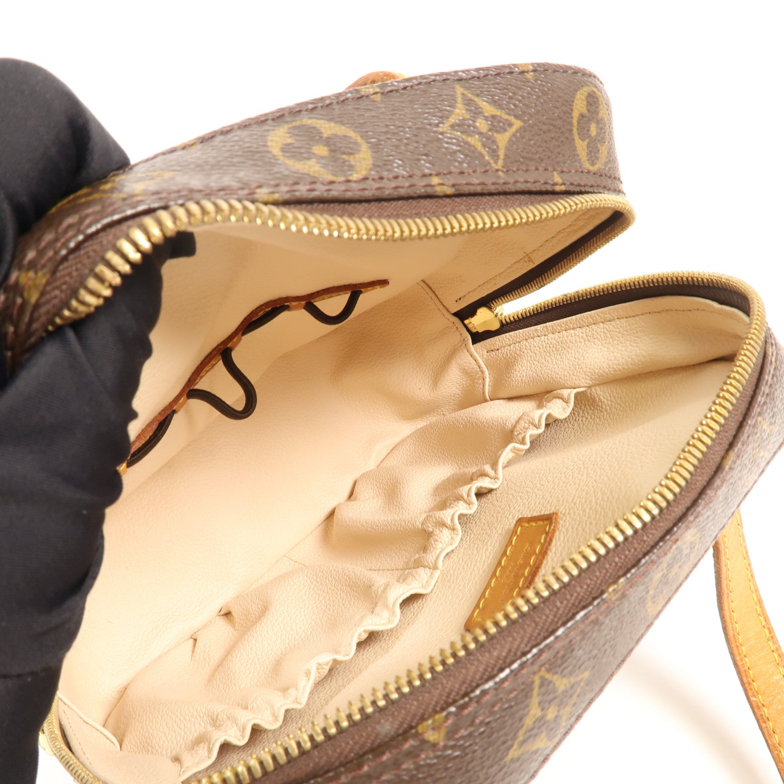LOUIS VUITTON Monogram Spontini金扣手挽肩背兩用袋