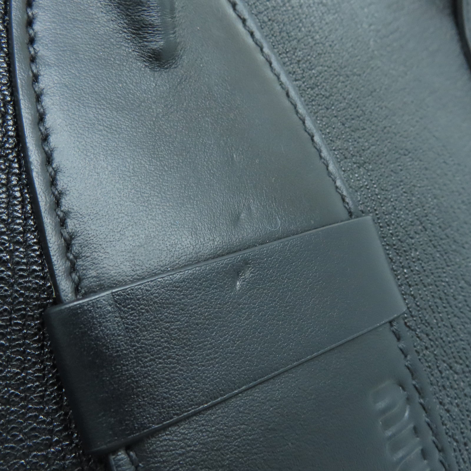 Miu Miu 牛皮皮革2way Shoulder Bag银扣手挽肩背两用袋黑色
