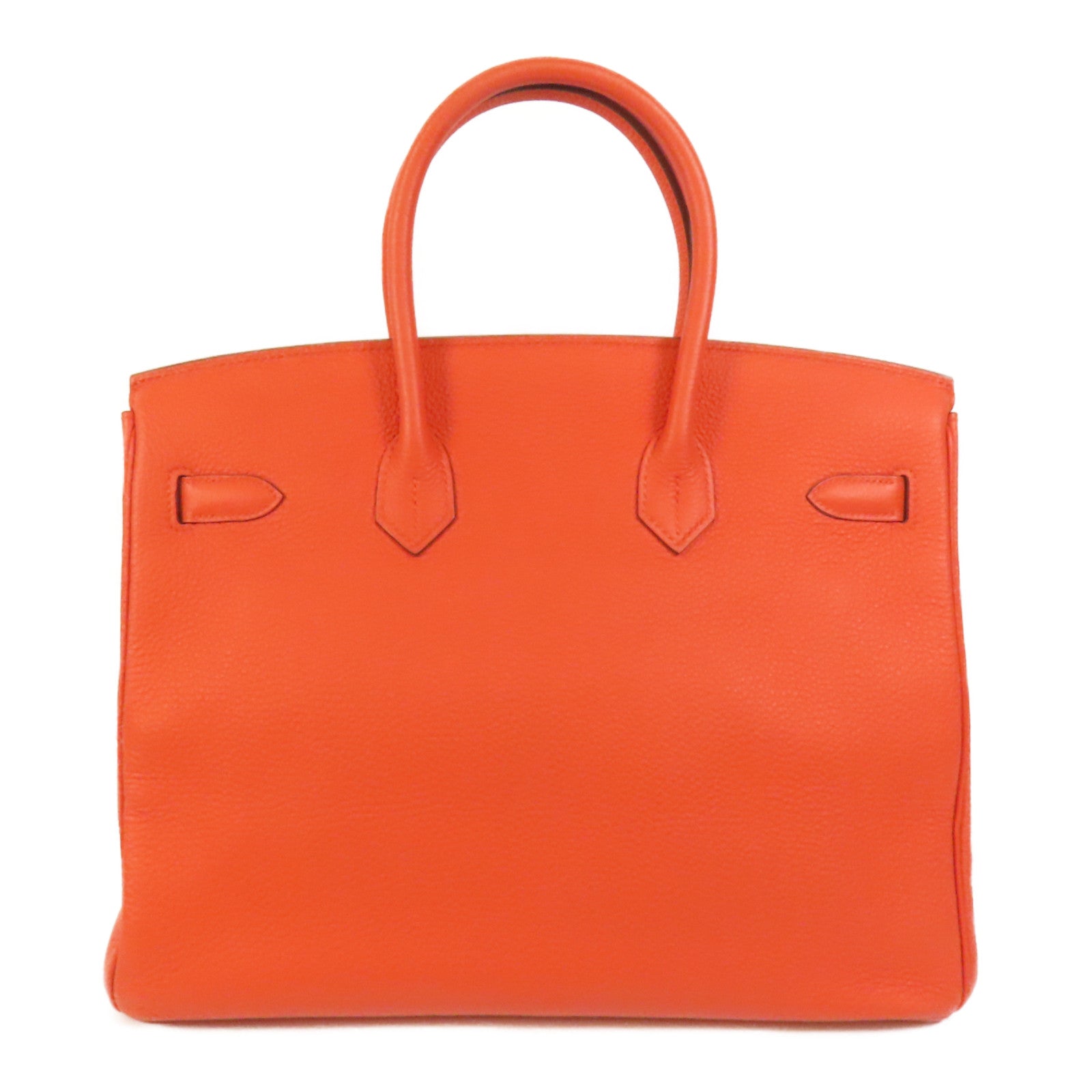 HERMES Togo皮革Birkin 35金扣手挽袋Capucine