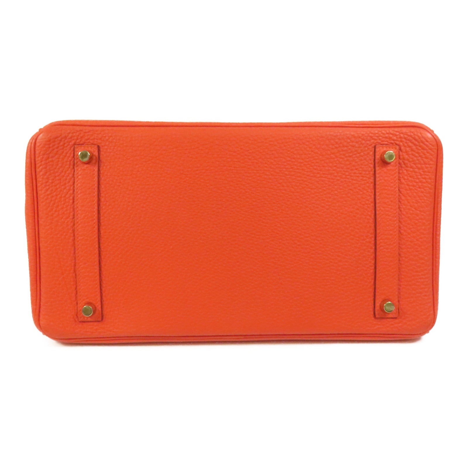 HERMES Togo皮革Birkin 35金扣手挽袋Capucine