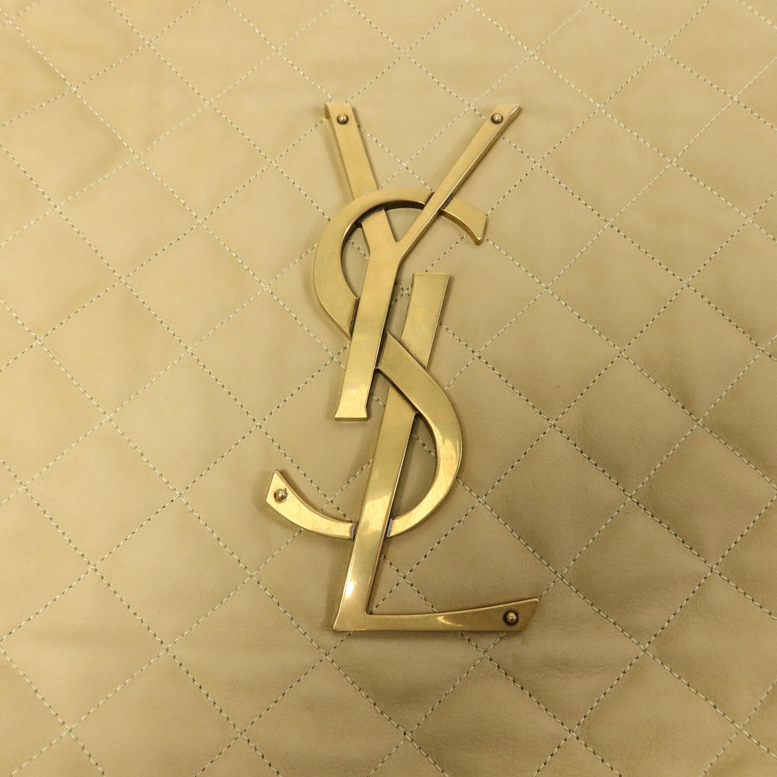 SAINT LAURENT 麂皮/羊皮皮革ICare Maxi Tote手挽袋