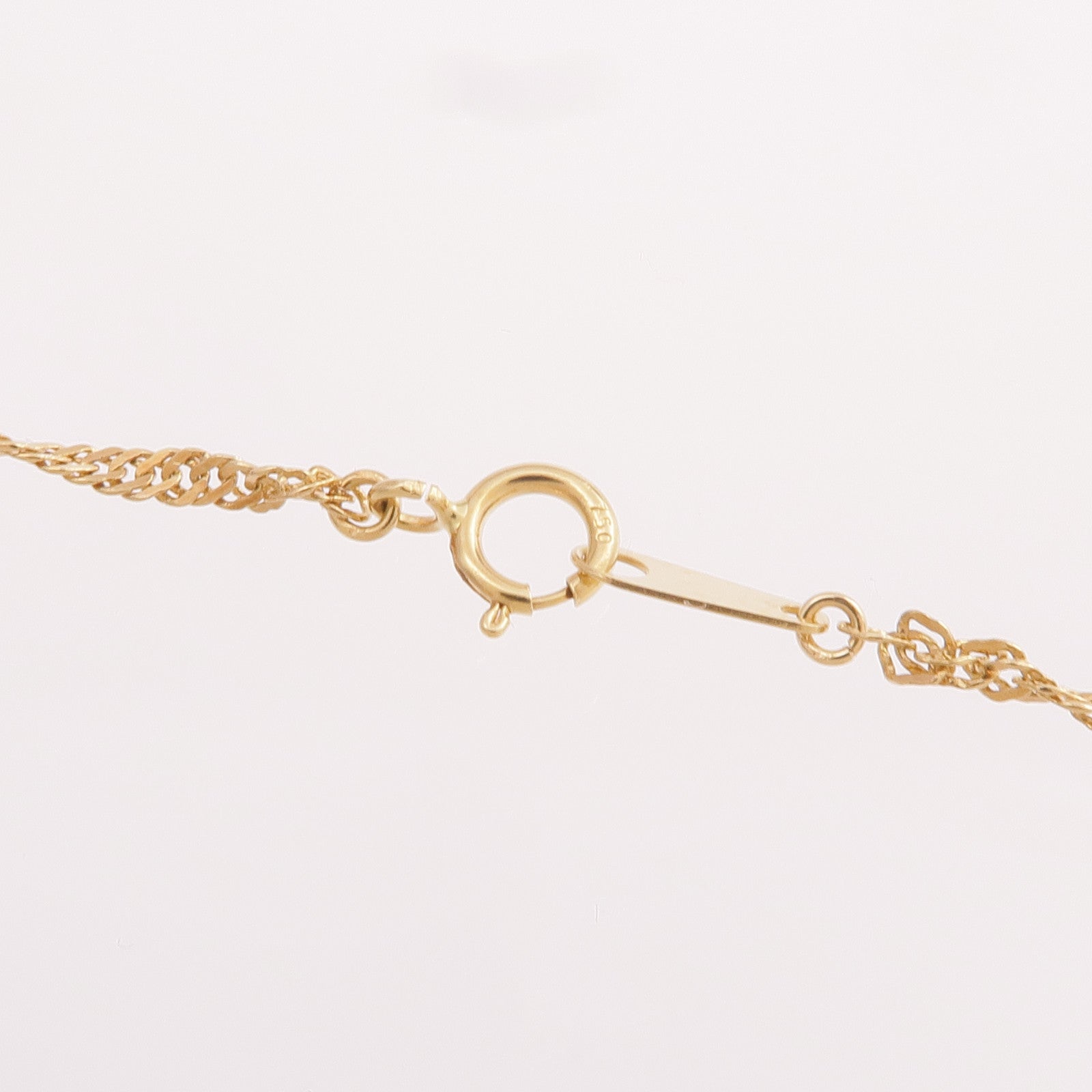 JEWELRY 【激減優惠】18K黃金Diamond Necklace鑽石項鍊