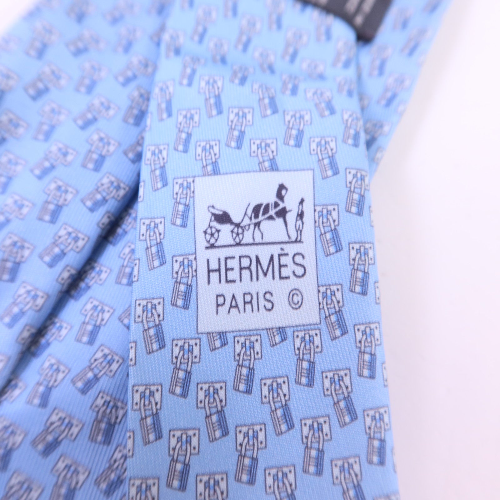 HERMES 【激減優惠】絲質Necktie領帶