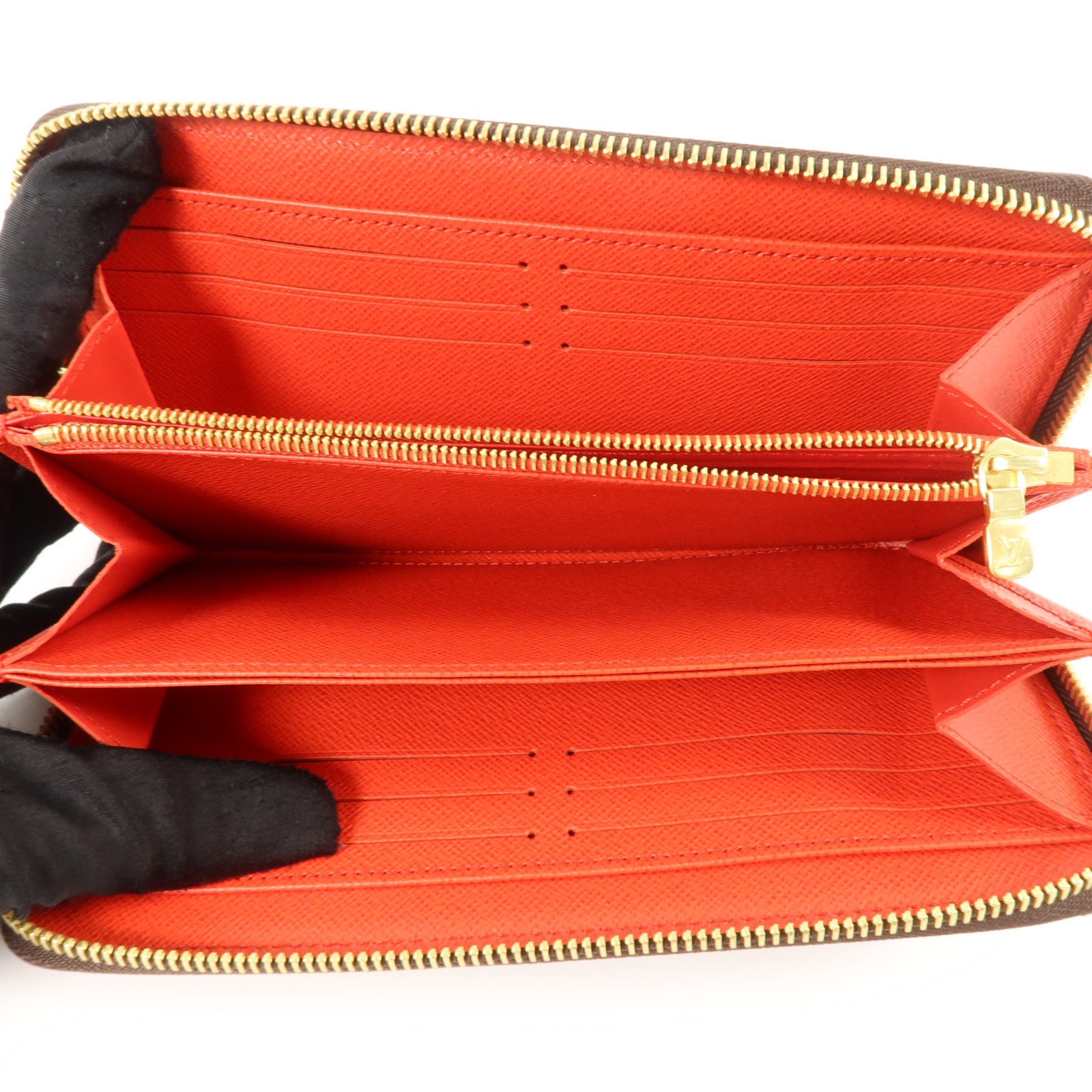LOUIS VUITTON Damier Vivienne Bumper Cars Zippy Wallet金扣長錢包