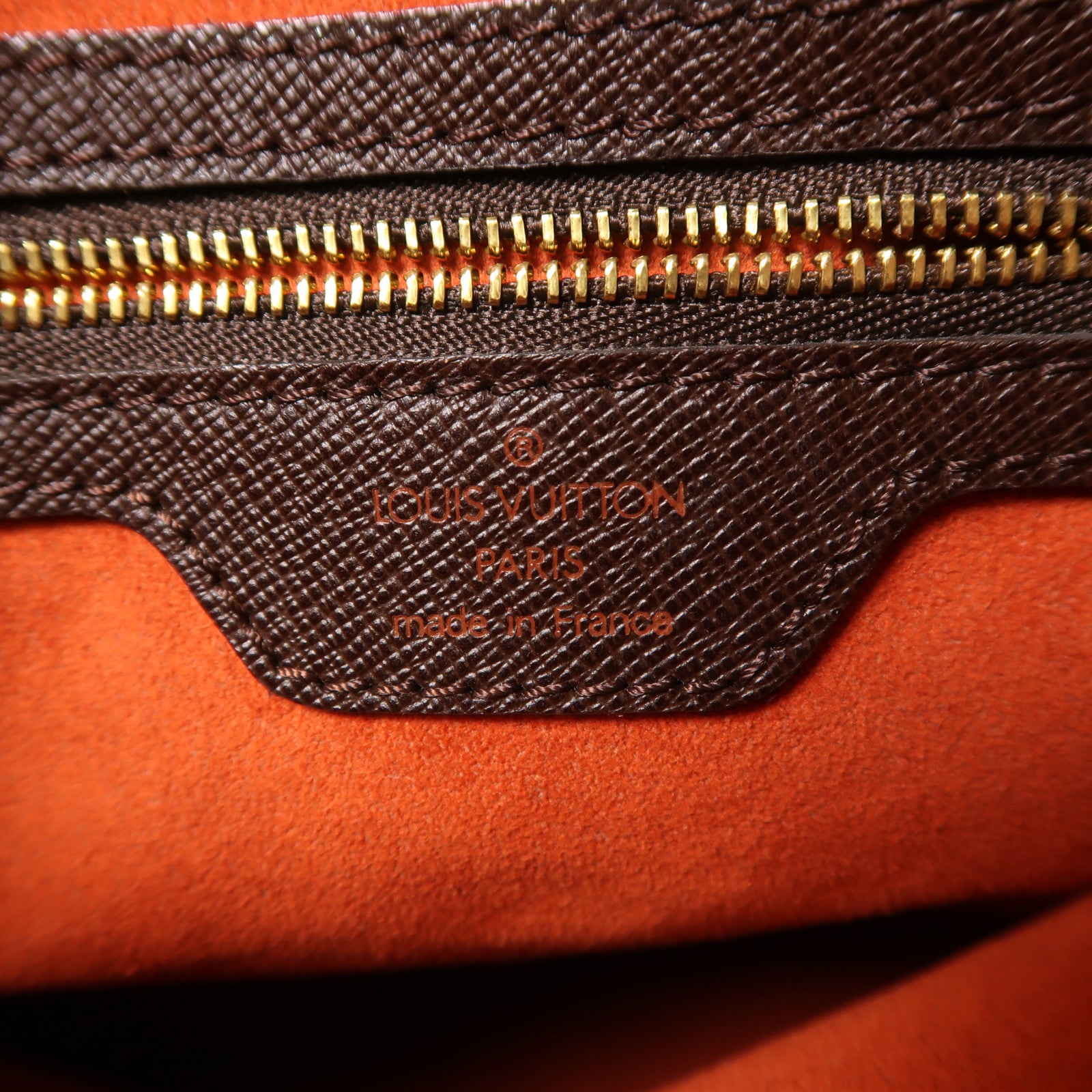 LOUIS VUITTON Damier Marais Bucket金扣肩背袋