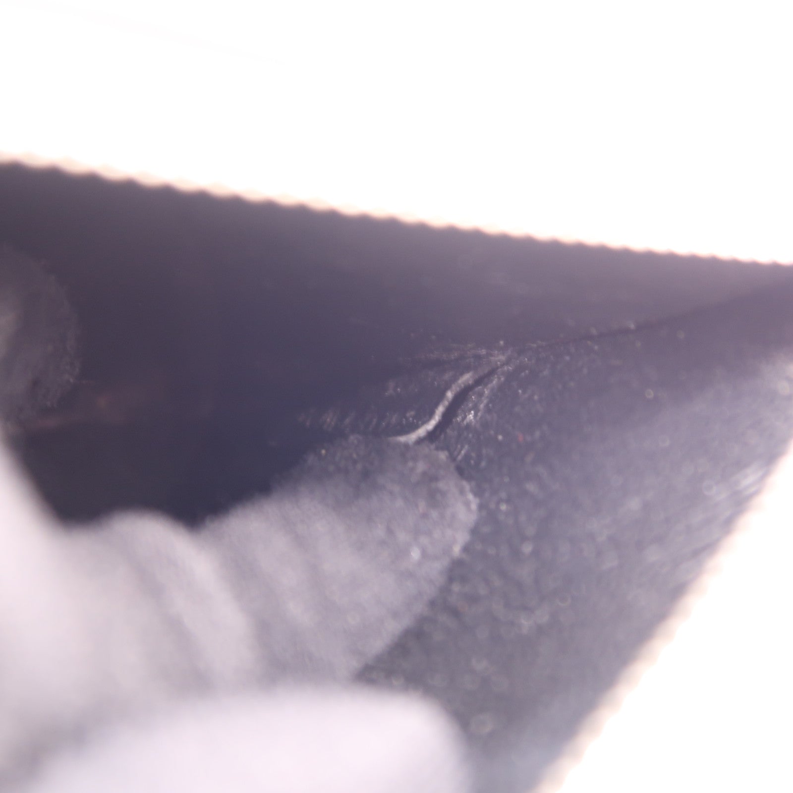 CELINE SHW Trapeze 2 Way Shoulder Bag Handbag Grey/Black/Red