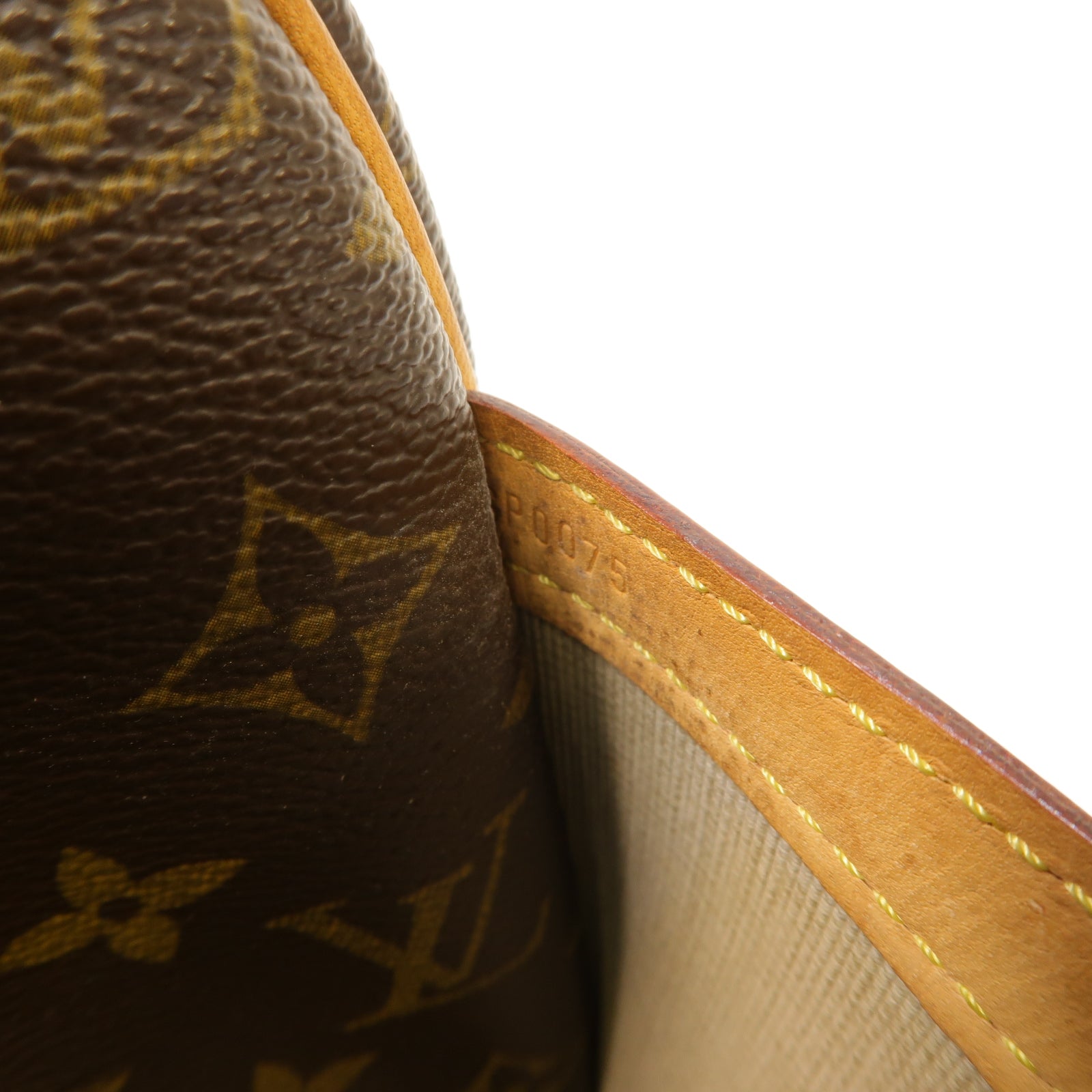 LOUIS VUITTON 【激減優惠】Monogram Reporter PM金扣肩背袋棕色