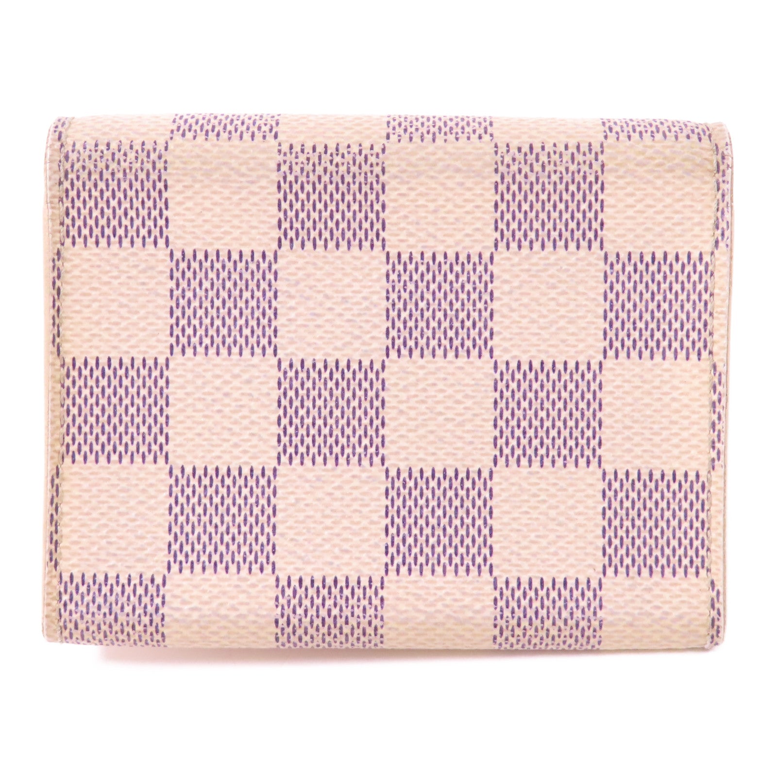 LOUIS VUITTON Damier Azur Card Case卡片套白色