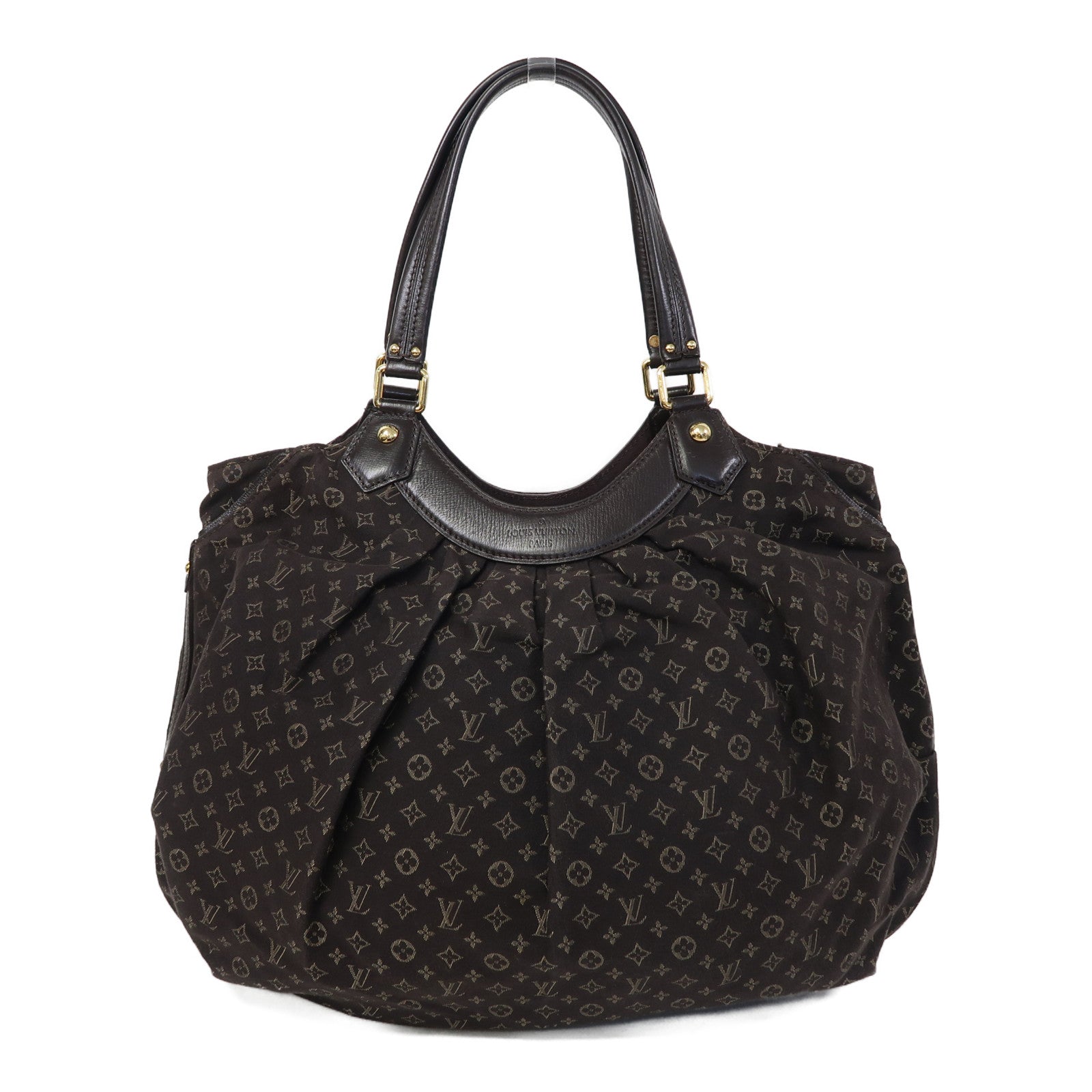 LOUIS VUITTON Monogram Idylle Fantaisie金扣肩背袋啡色
