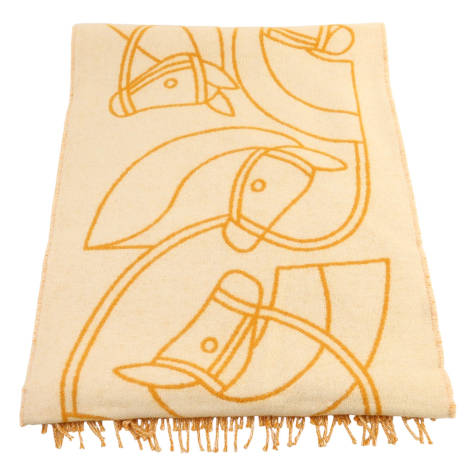 HERMES 羊絨Scarf圍巾
