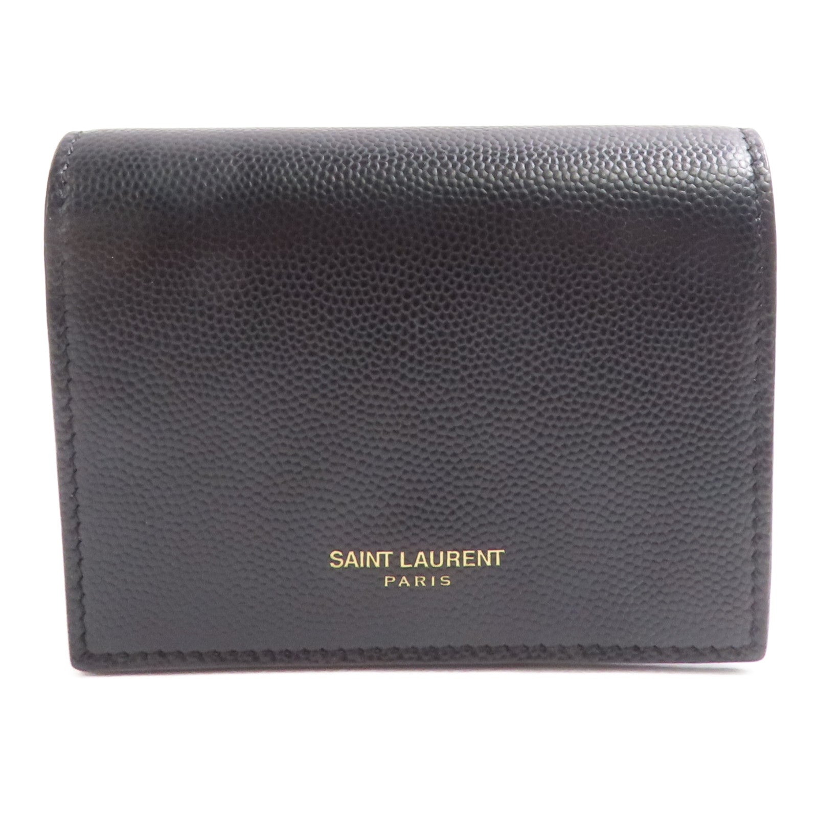 SAINT LAURENT 牛皮皮革Card Case金扣卡片套