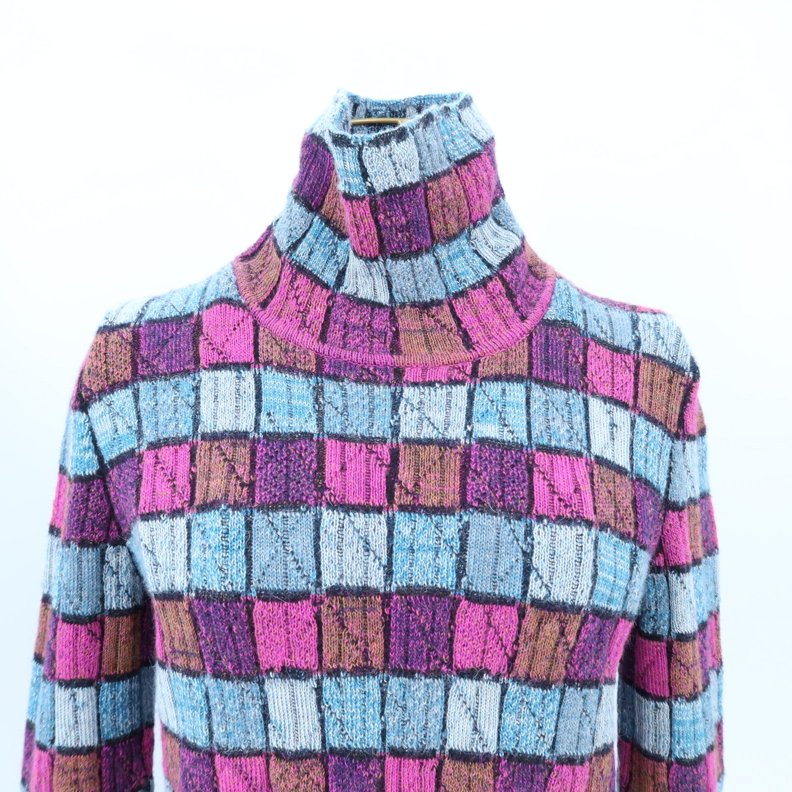 CHANEL Alpaca/Wool Knitting Sweater針織