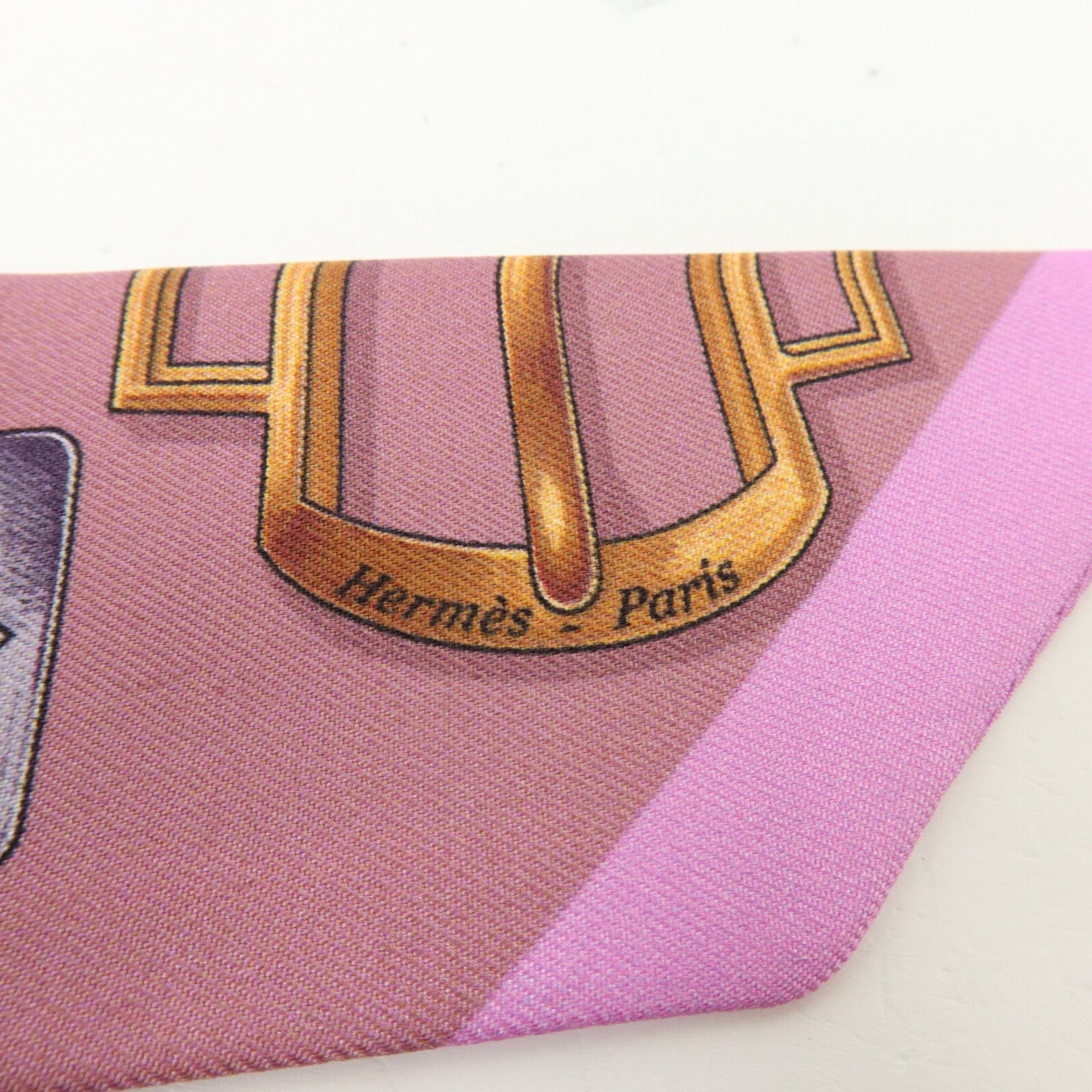 HERMES 絲質Twilly絲巾