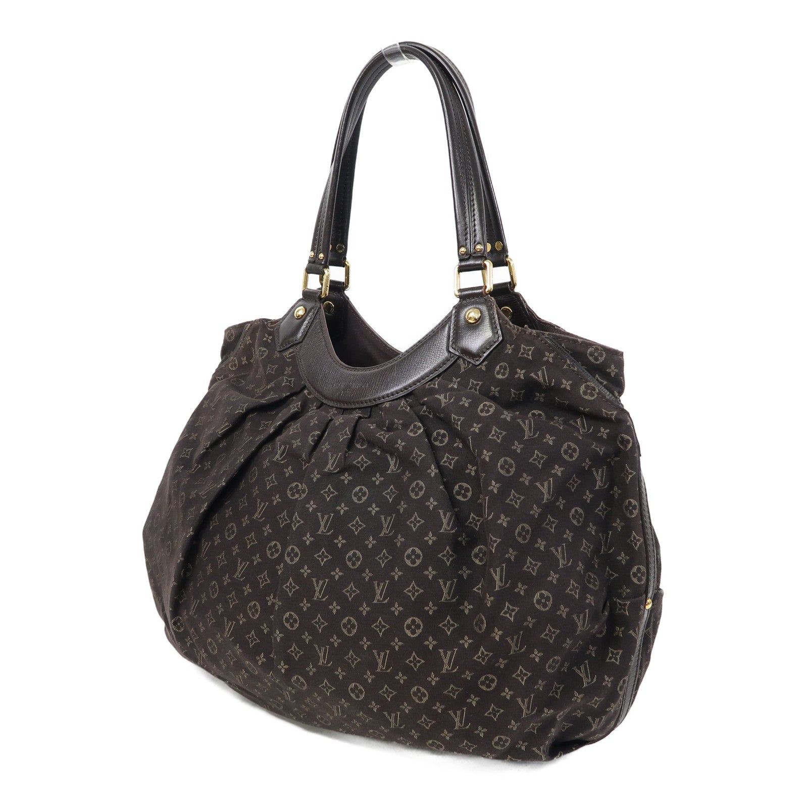 LOUIS VUITTON Monogram Idylle Fantaisie金扣肩背袋啡色