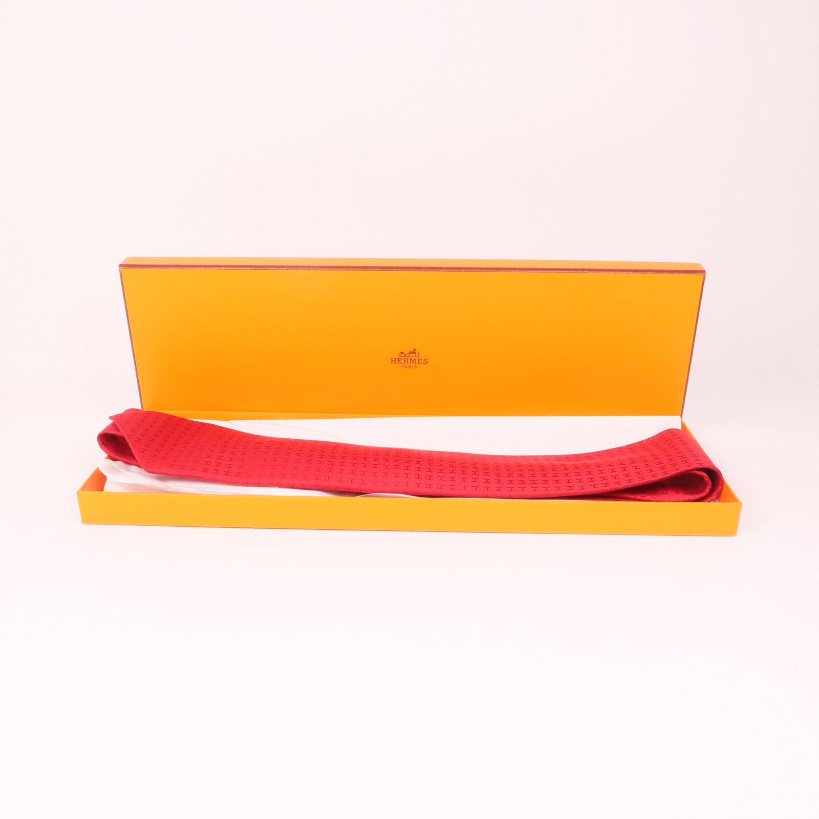 HERMES 絲質Tie領帶