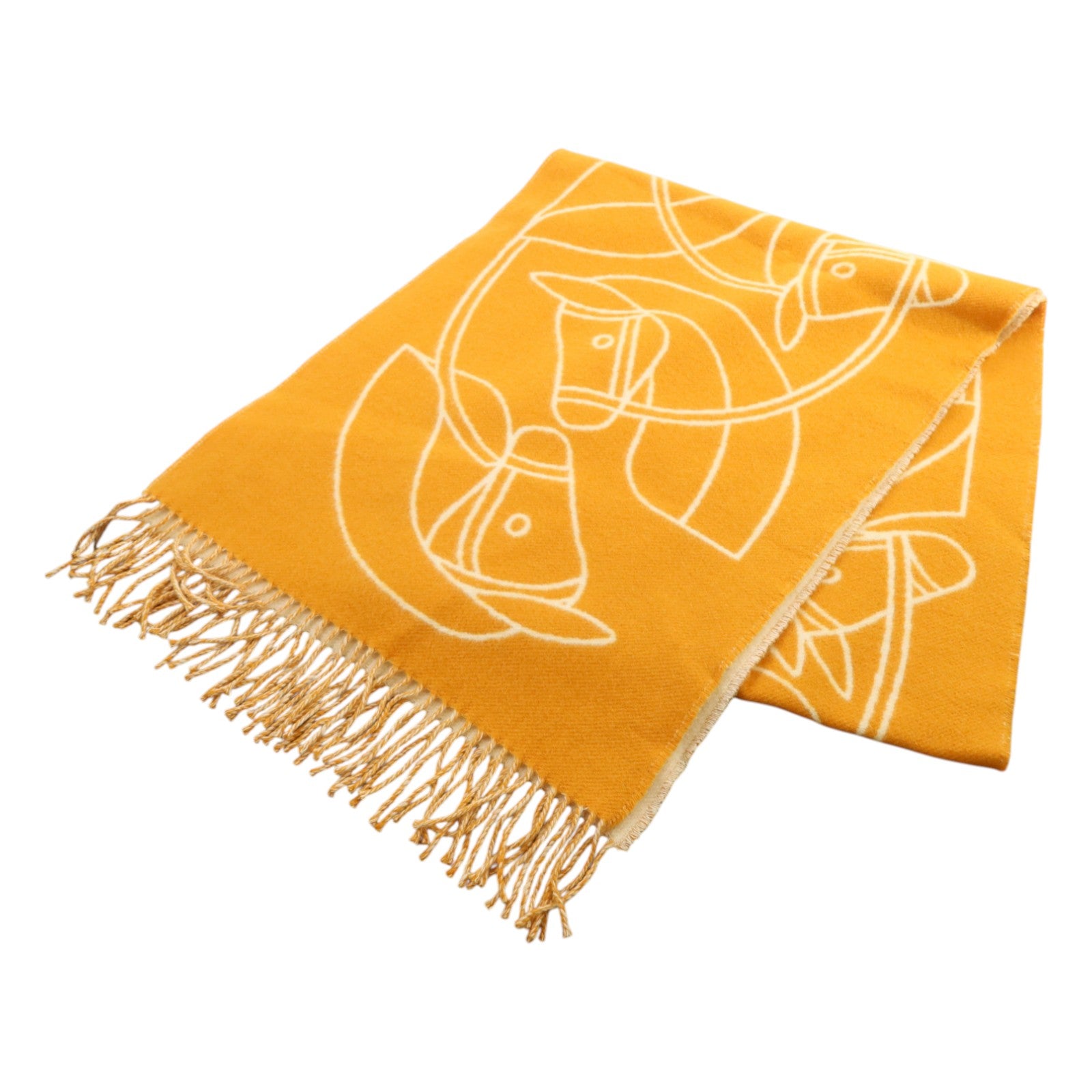 HERMES 羊絨Scarf圍巾