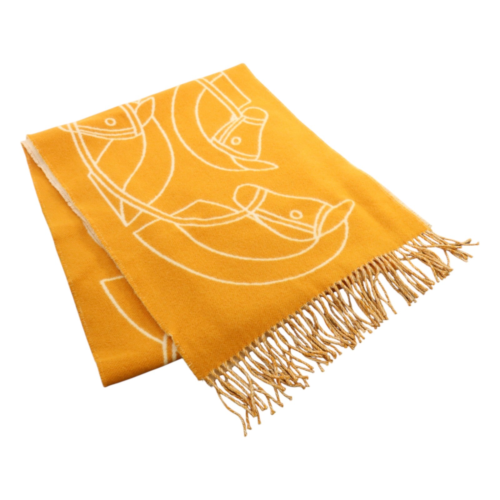 HERMES 羊絨Scarf圍巾