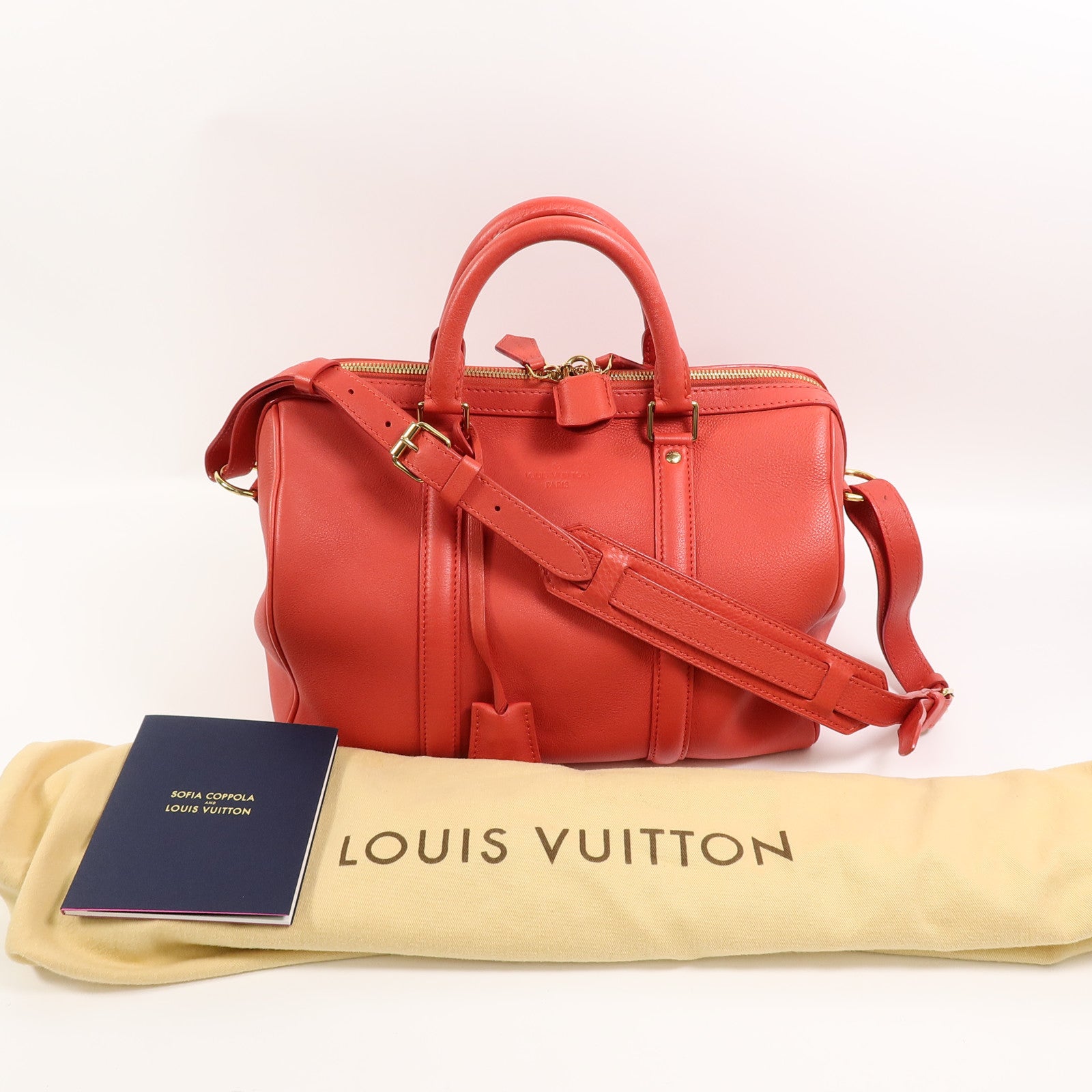 LOUIS VUITTON 牛皮皮革Sofia Coppola PM手挽肩背兩用袋