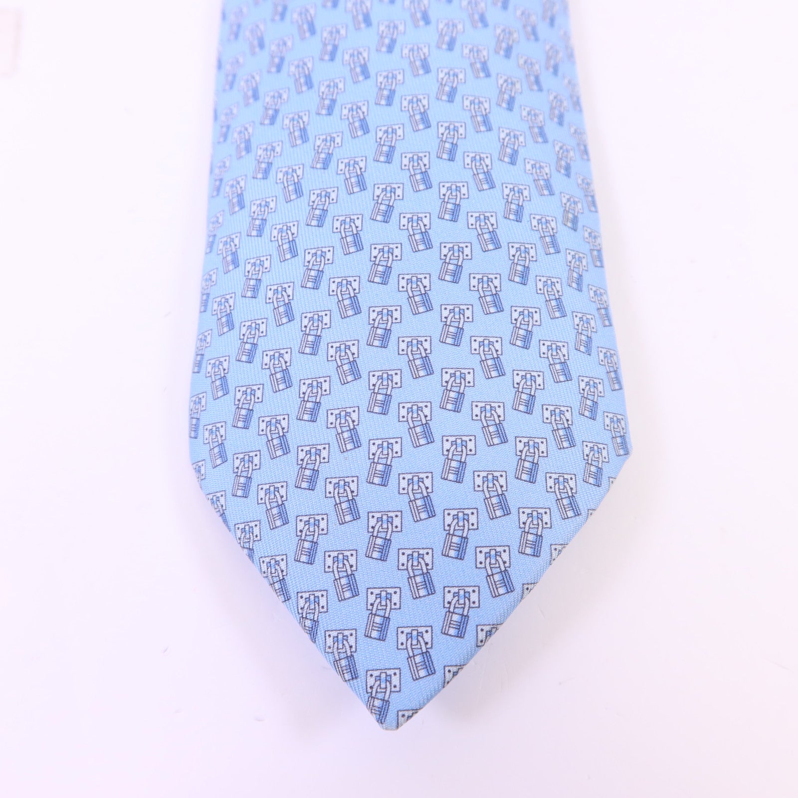 HERMES 【激減優惠】絲質Necktie領帶