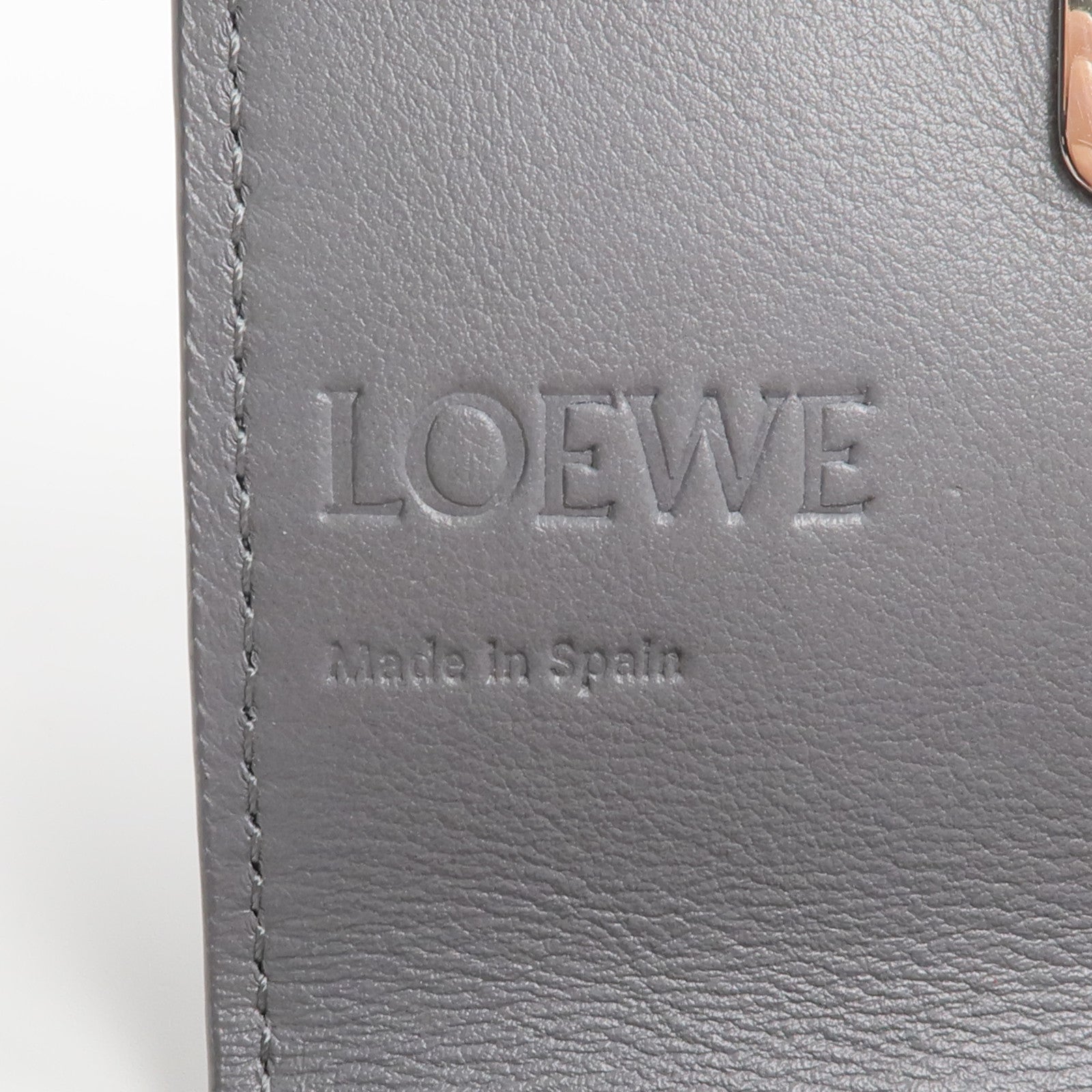 LOEWE 牛皮皮革Anagram Business Card Holder卡片套