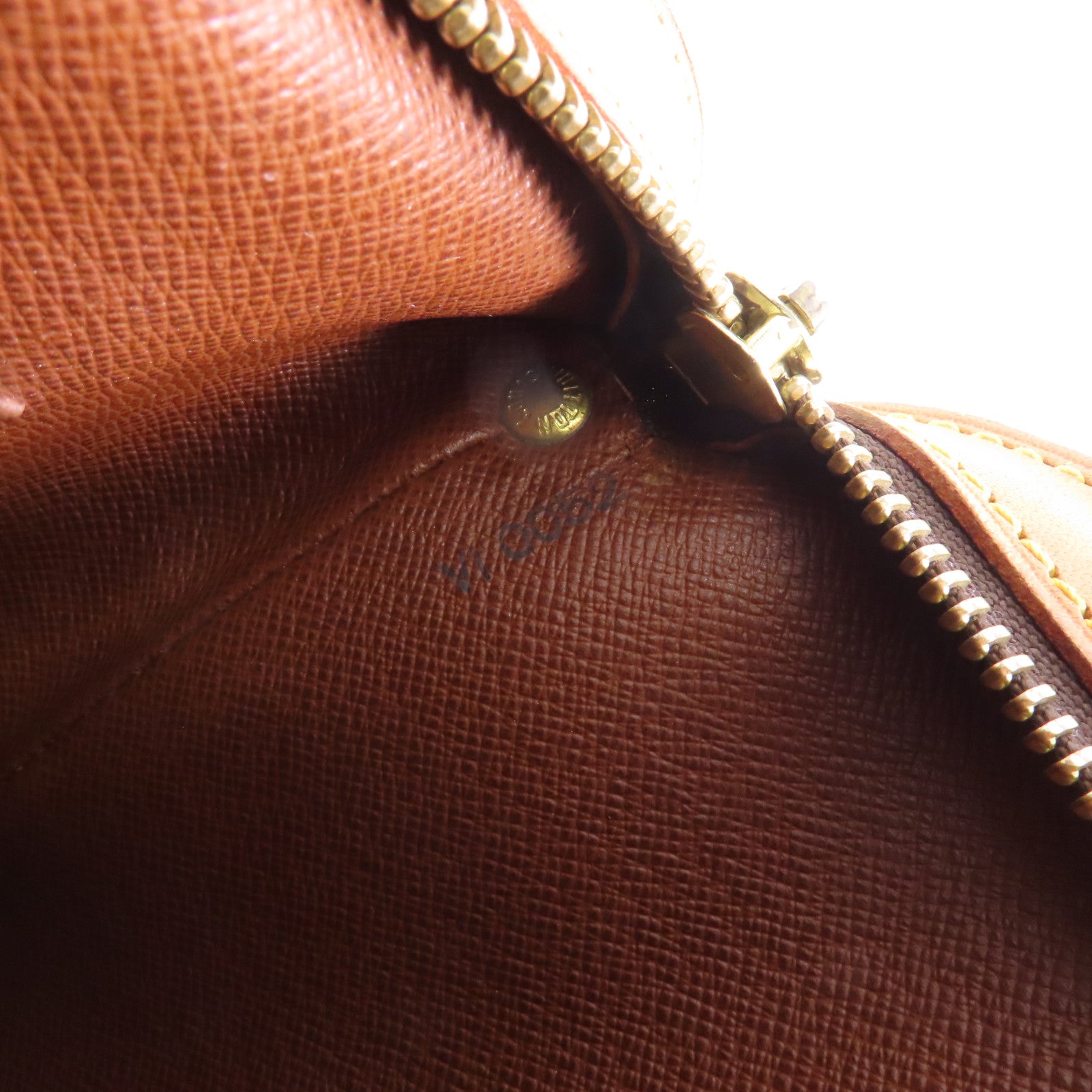 LOUIS VUITTON Monogram Drouot金扣肩背袋棕色