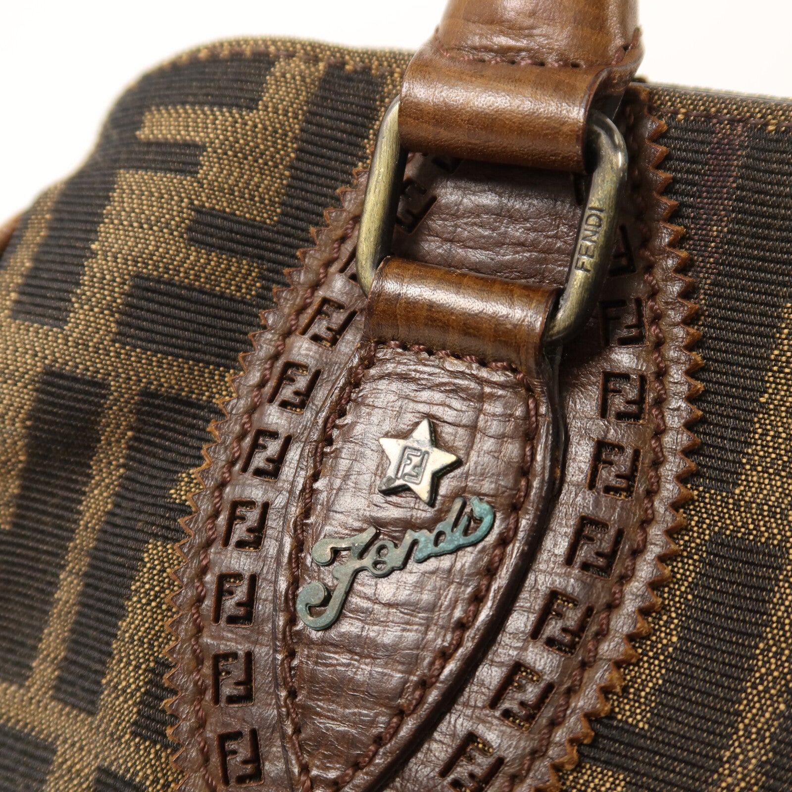 FENDI 帆布Shoulder Bag肩背袋