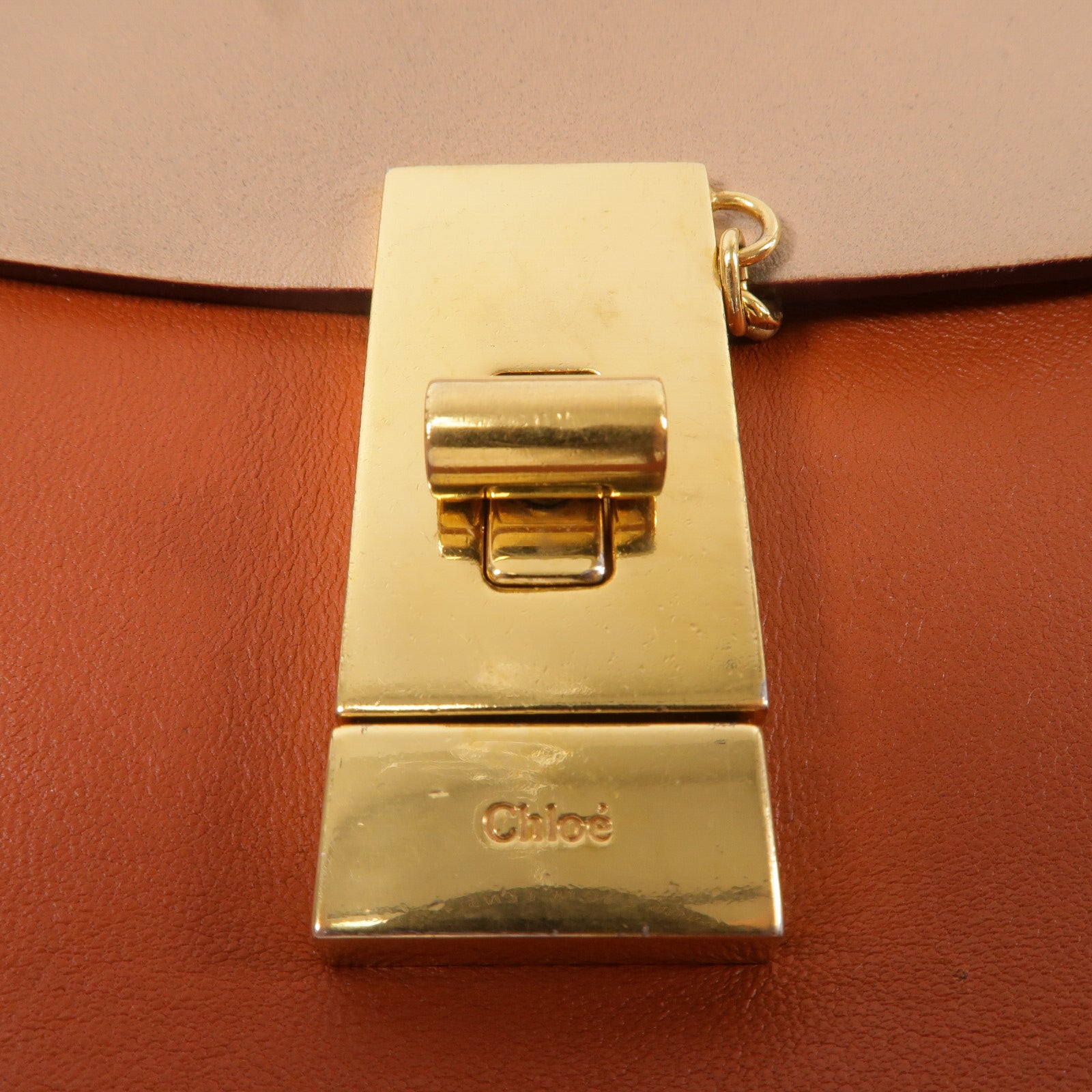 Chloe 牛皮皮革Chain Shoulder鏈帶肩背袋