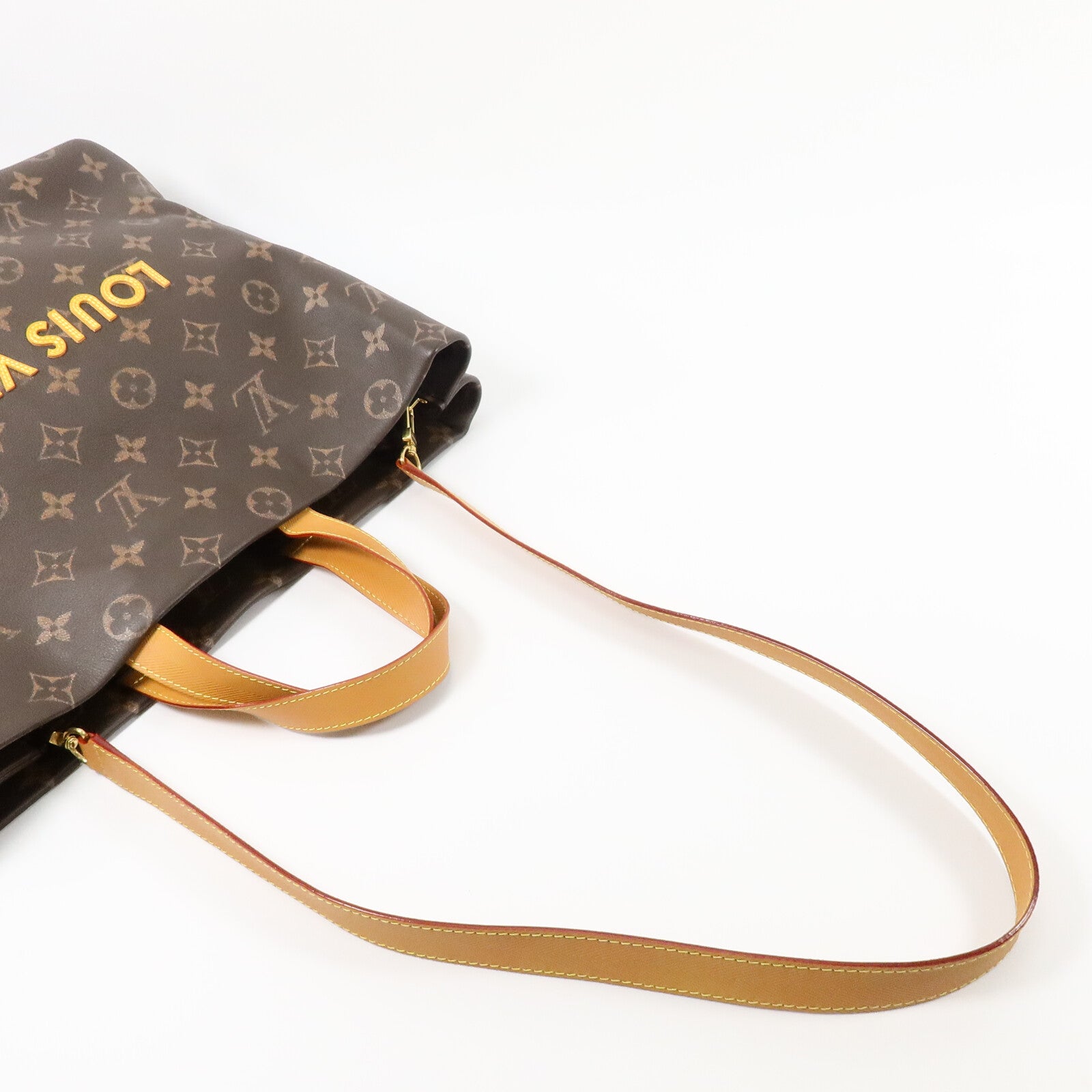 LOUIS VUITTON Autres Cuirs Monogram Shopper Tote MM手挽肩背兩用袋