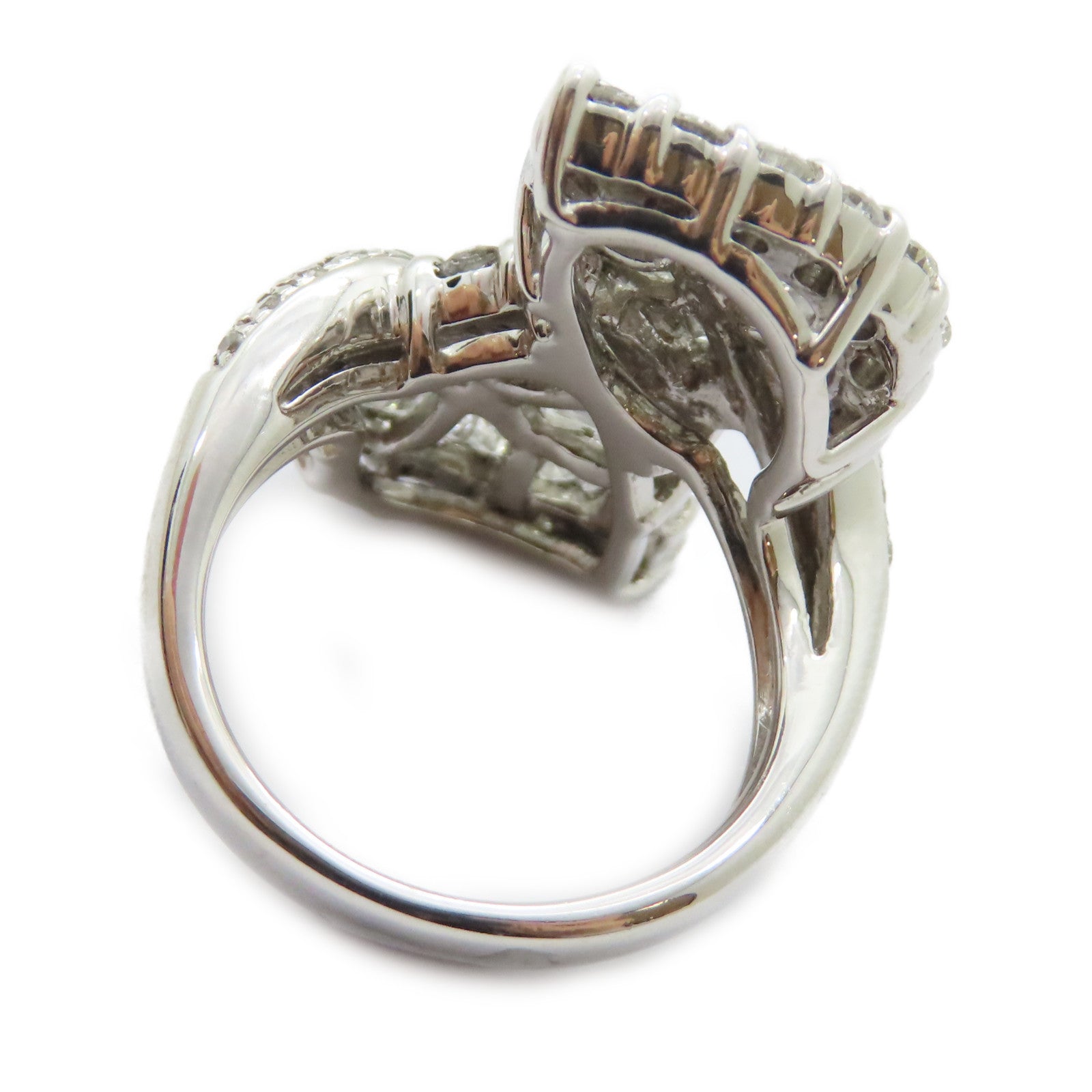 JEWELRY PT900鉑金Diamond Ring 2.66ct鑽石戒指US#5